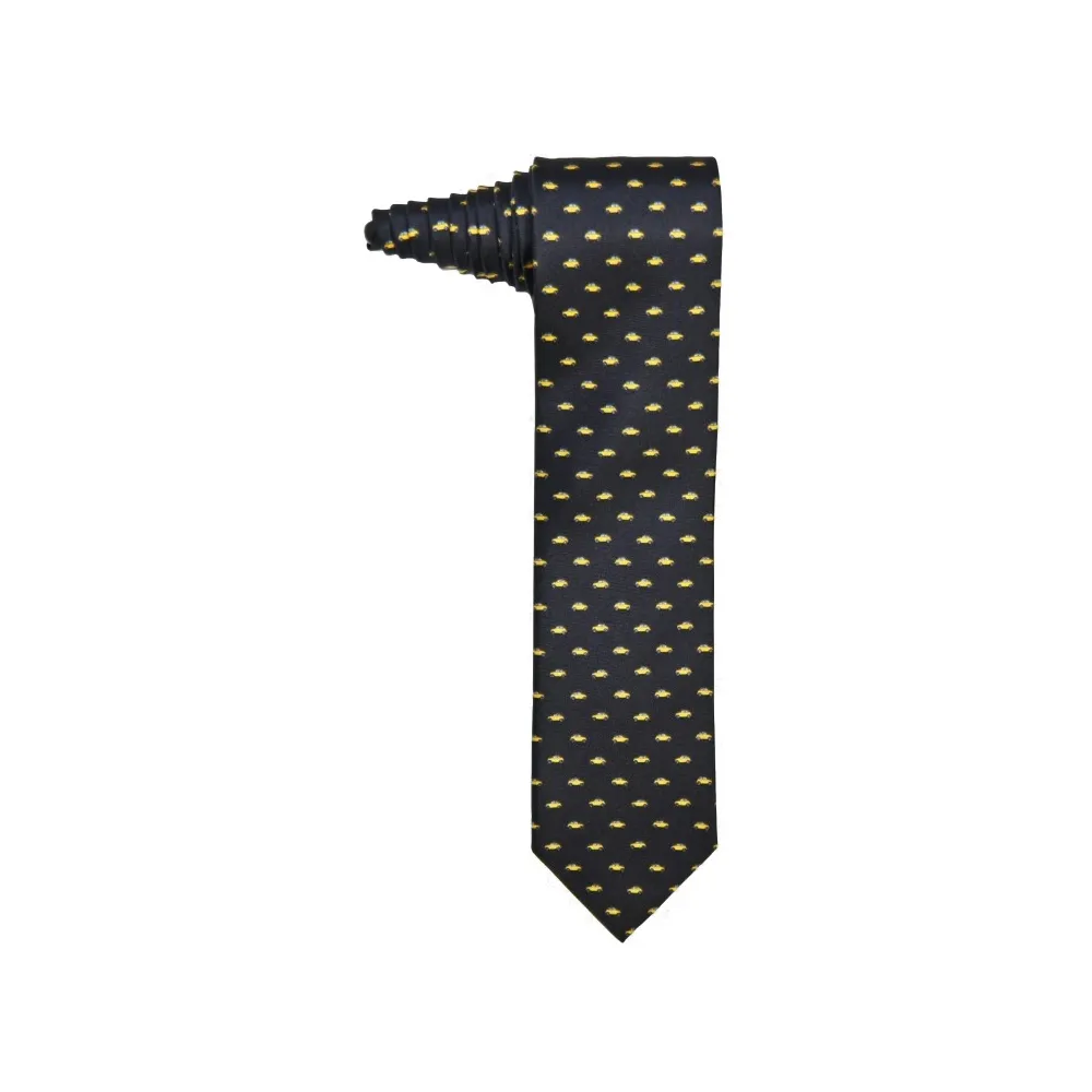 Fefè Napoli - Cravatta Seta Dandy 500 Blu - Cravatte - Handmade in Italy - Luxury Exclusive Collection