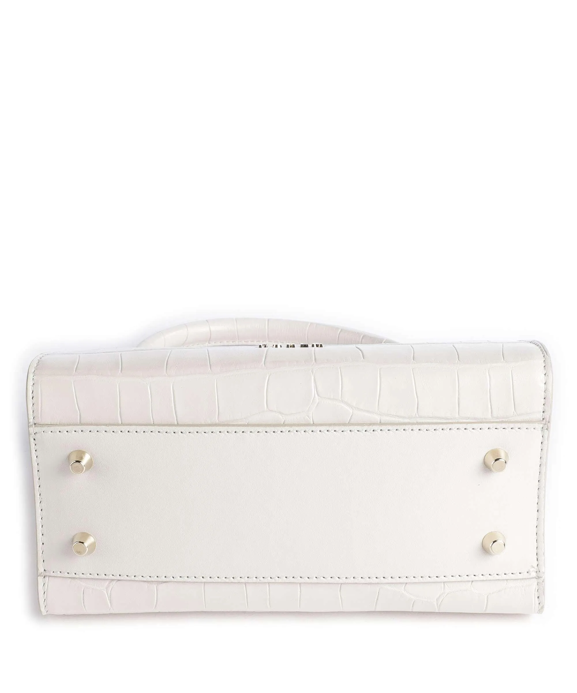  Furla Genesi Borsa a mano pelle in rilievo, pelle ruvida avorio  