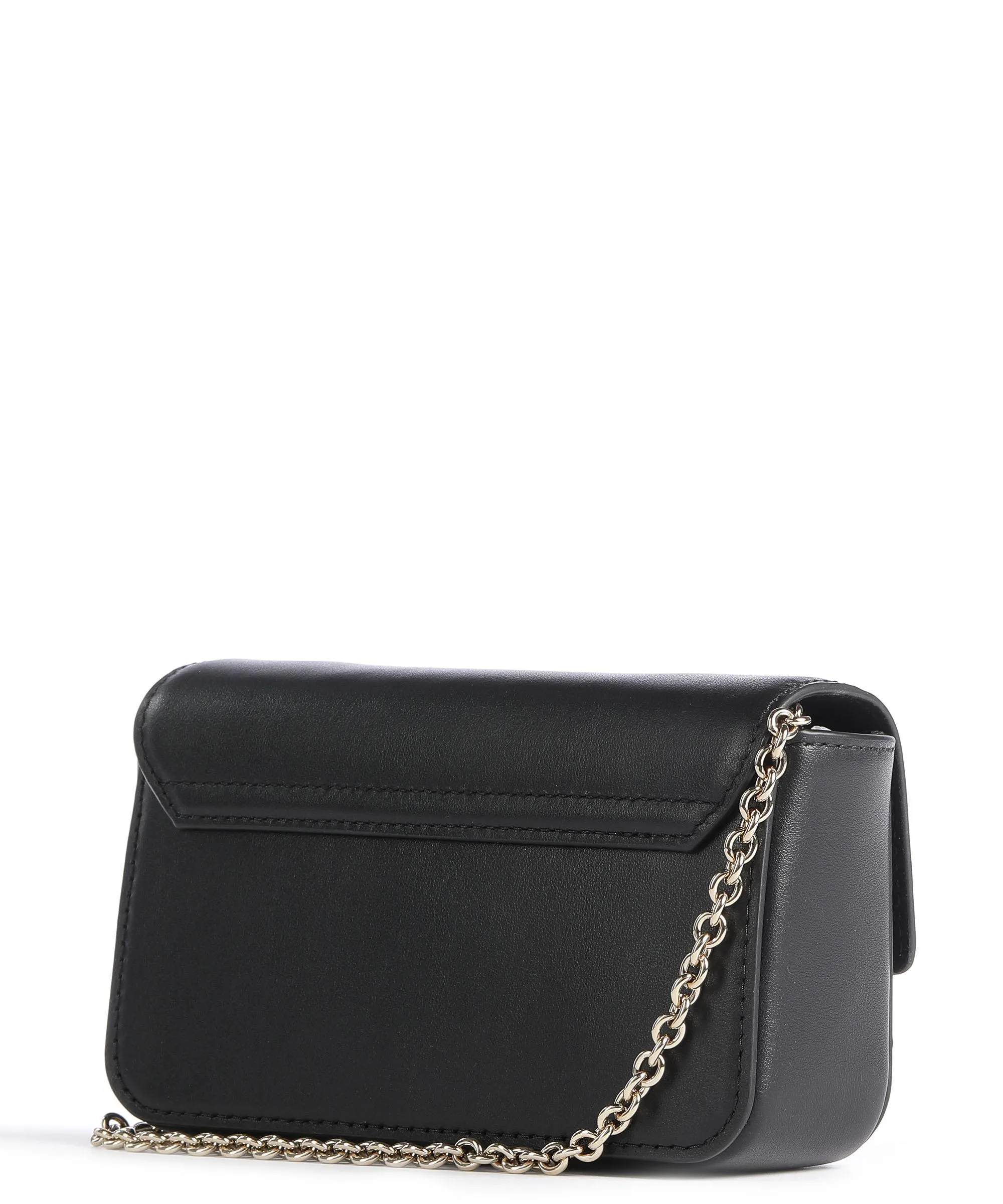  Furla Metropolis Mini Borsa a tracolla pelle granulata nero  