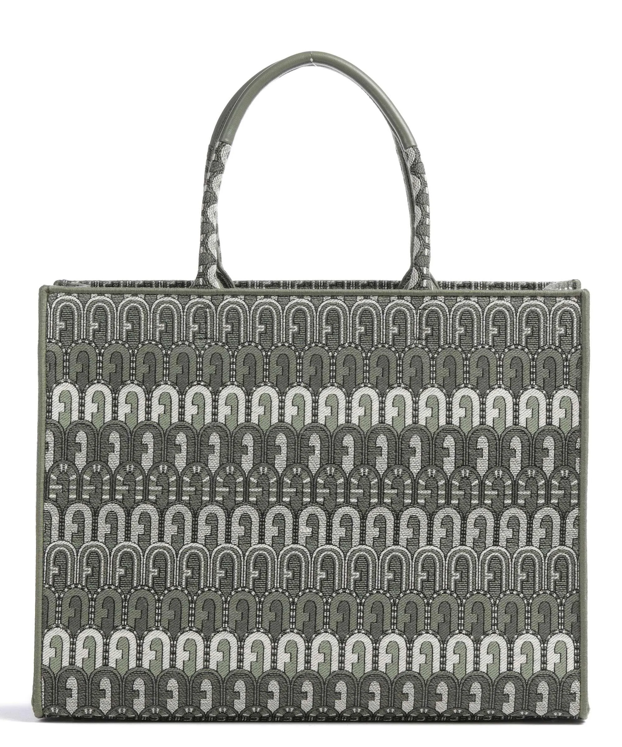  Furla Opportunity L Borsa a mano cotone, poliestere verde  