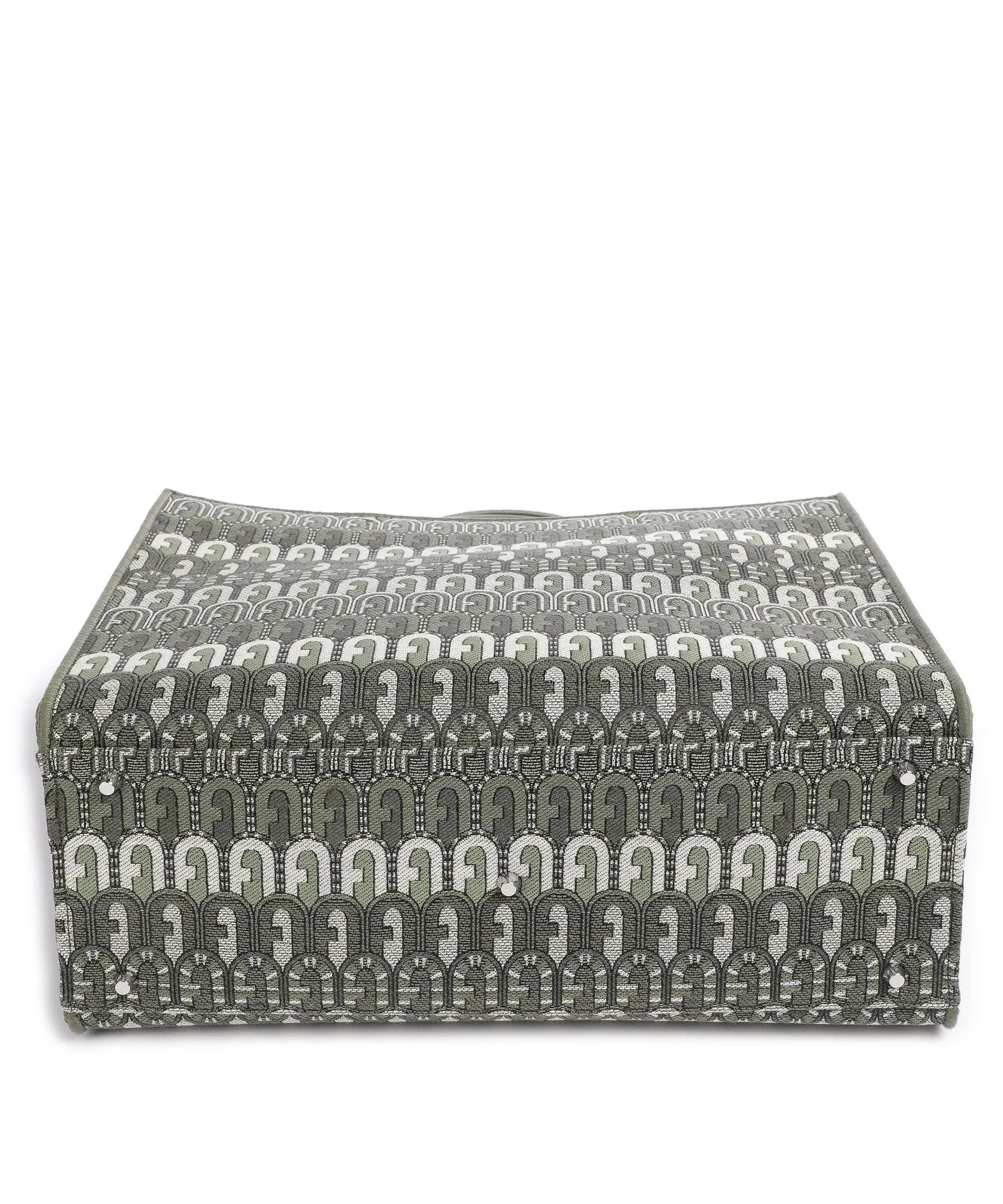  Furla Opportunity L Borsa a mano cotone, poliestere verde  
