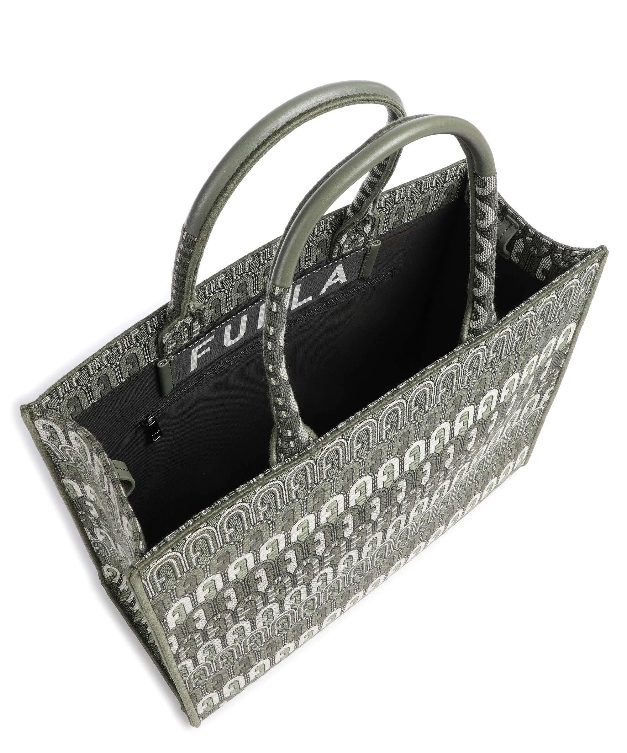  Furla Opportunity L Borsa a mano cotone, poliestere verde  