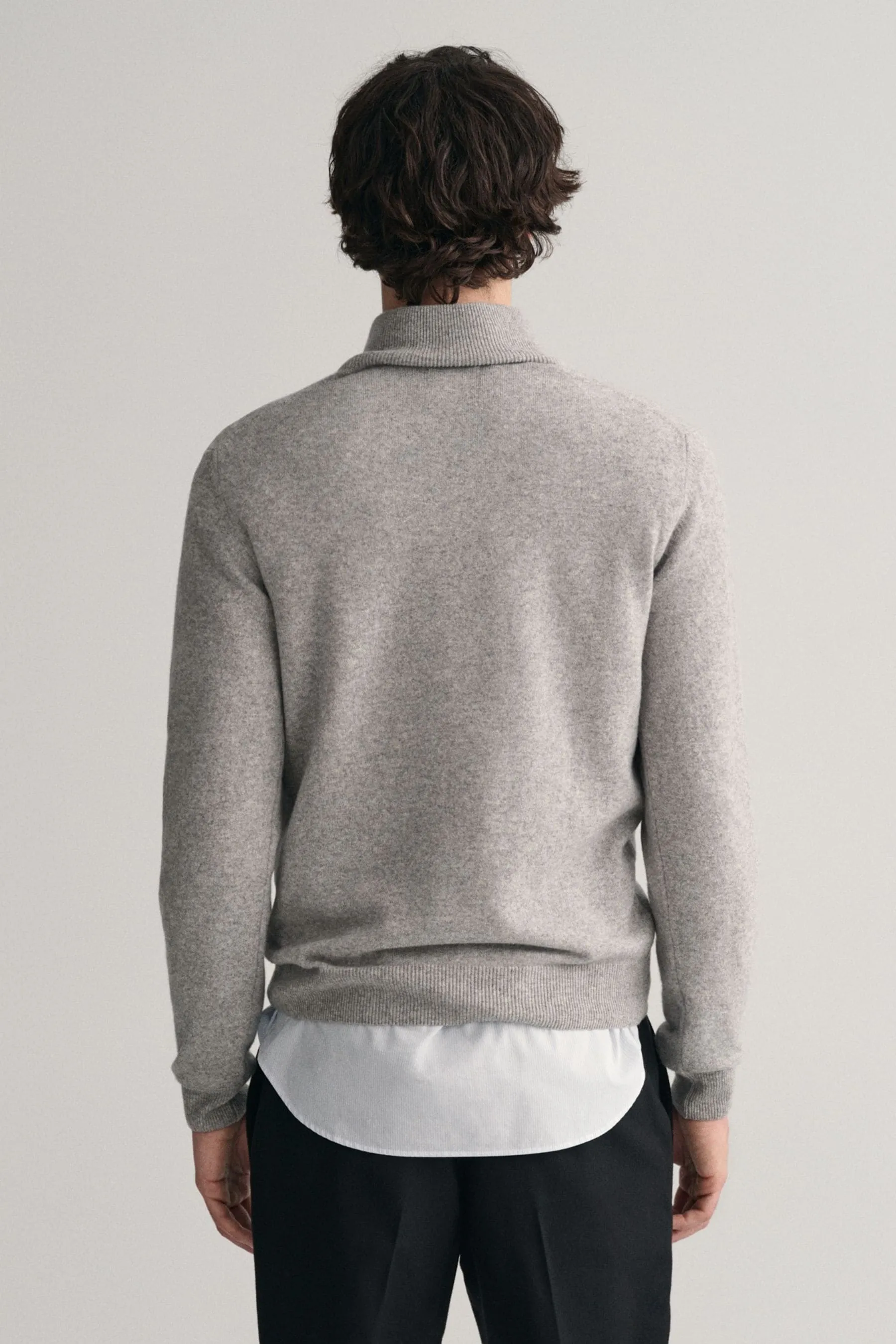 GANT Maglione In Lana d'Agnello Mezza Zip GANT