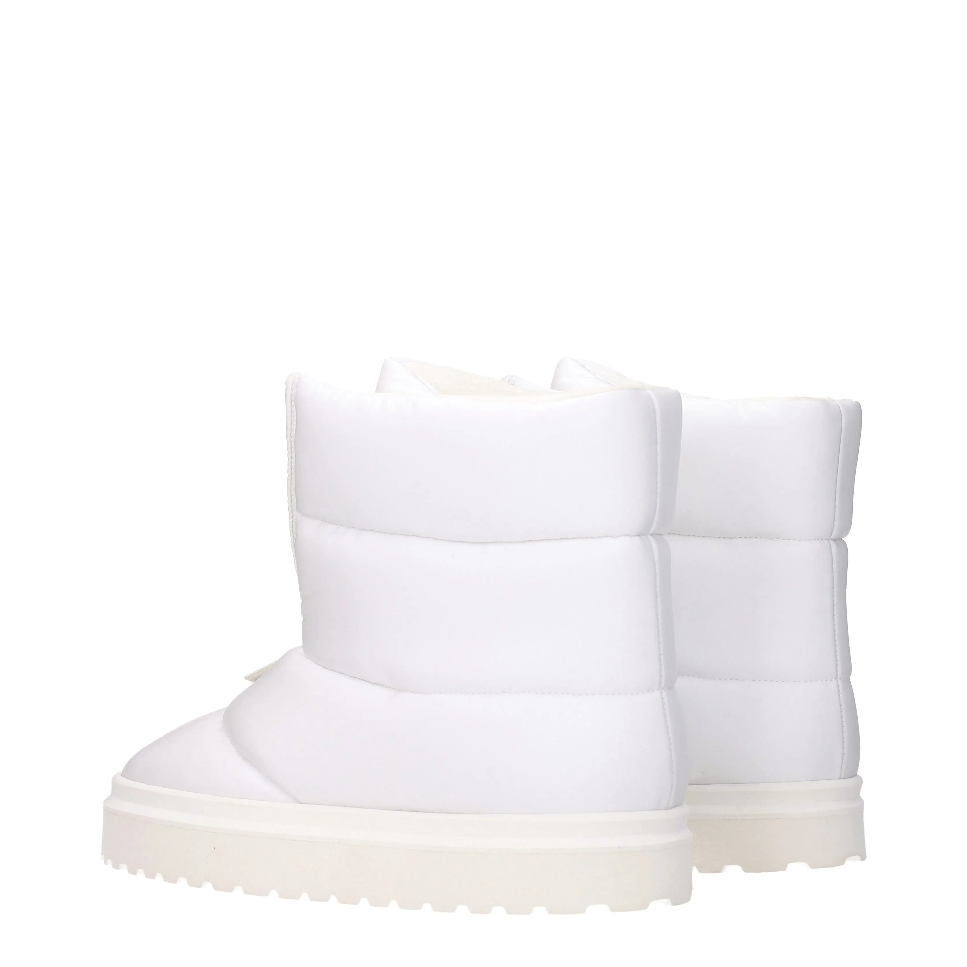 Gia Borghini Stivaletti Couture Donna Tessuto Bianco