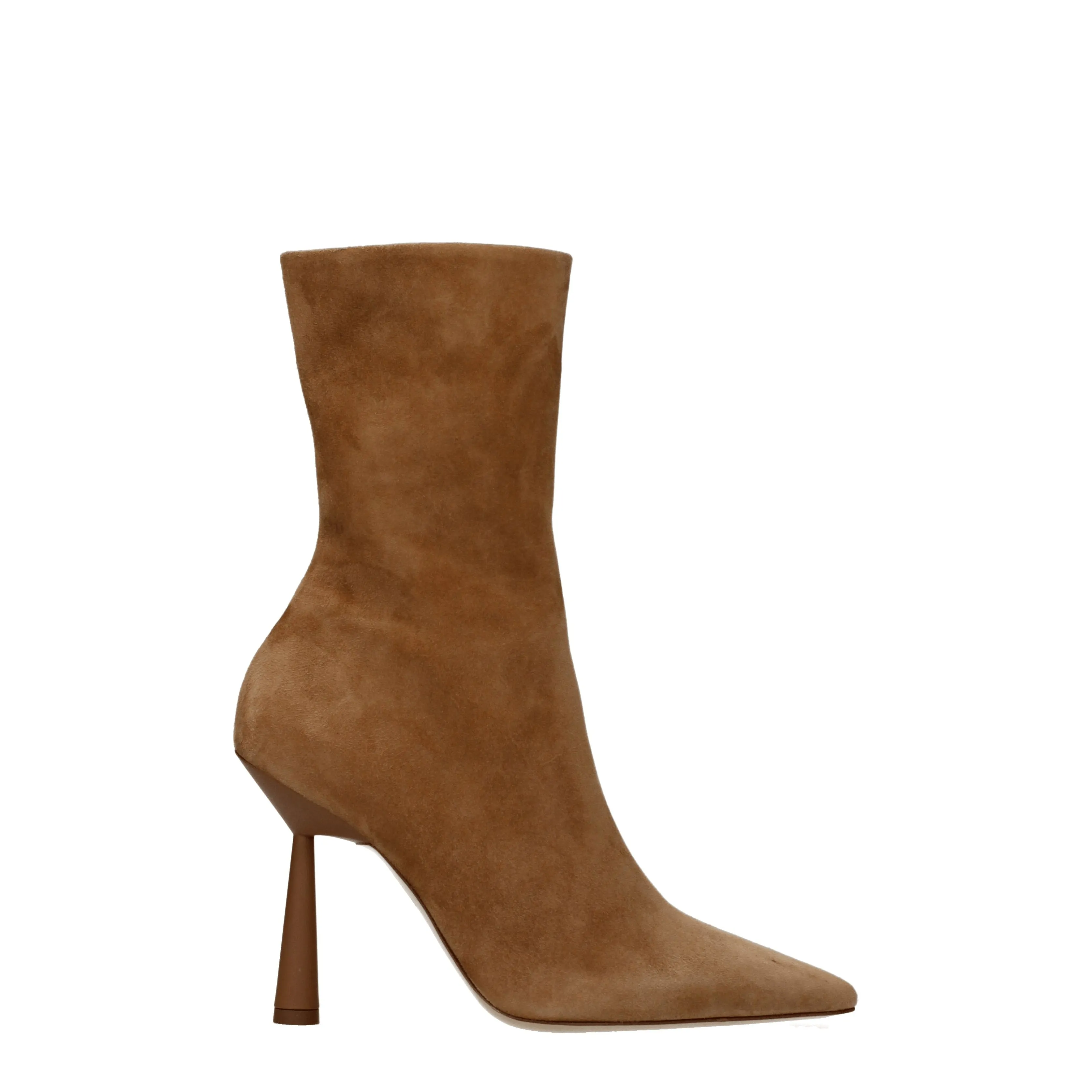 Gia Borghini Stivaletti Rhw Donna Camoscio Marrone/Tan