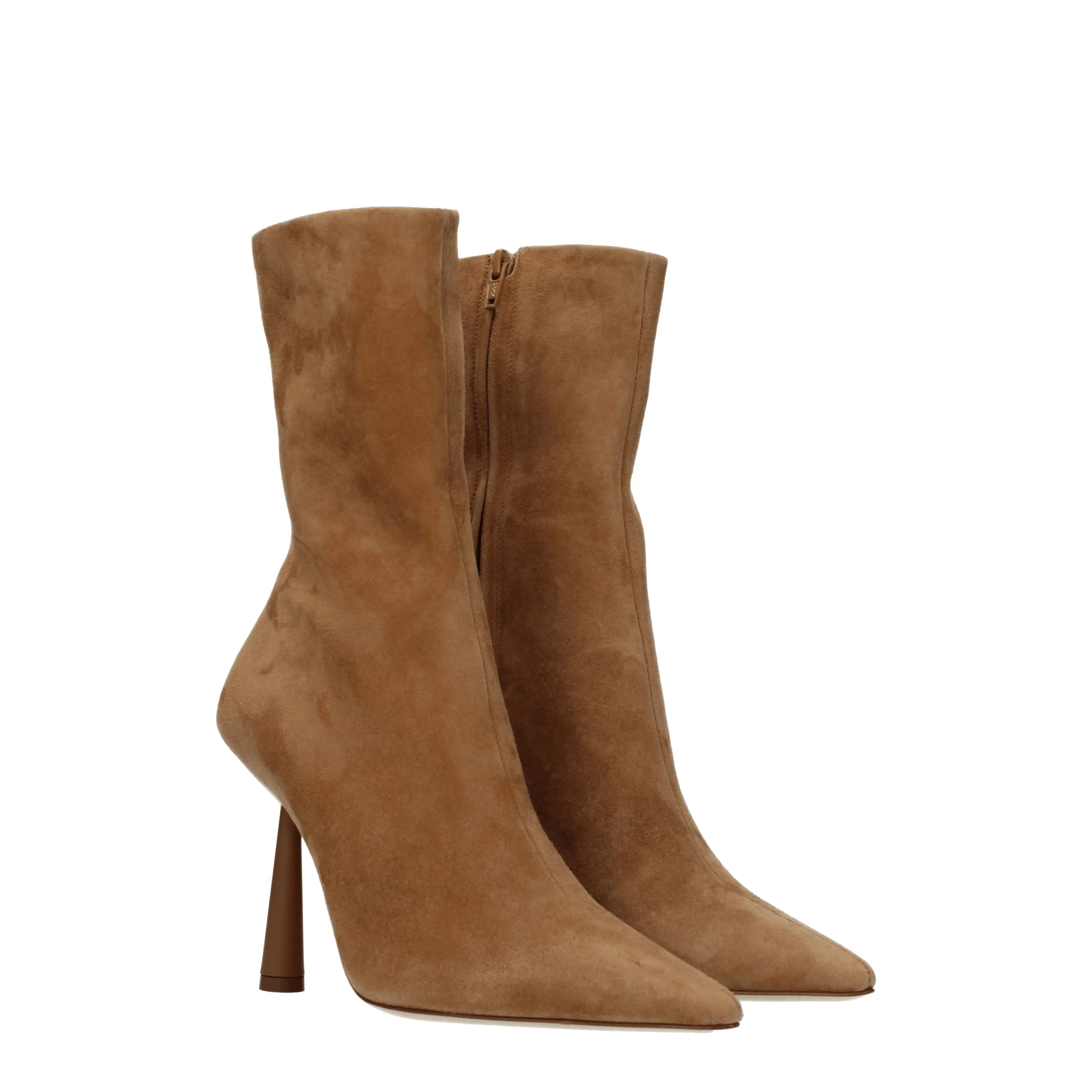 Gia Borghini Stivaletti Rhw Donna Camoscio Marrone/Tan
