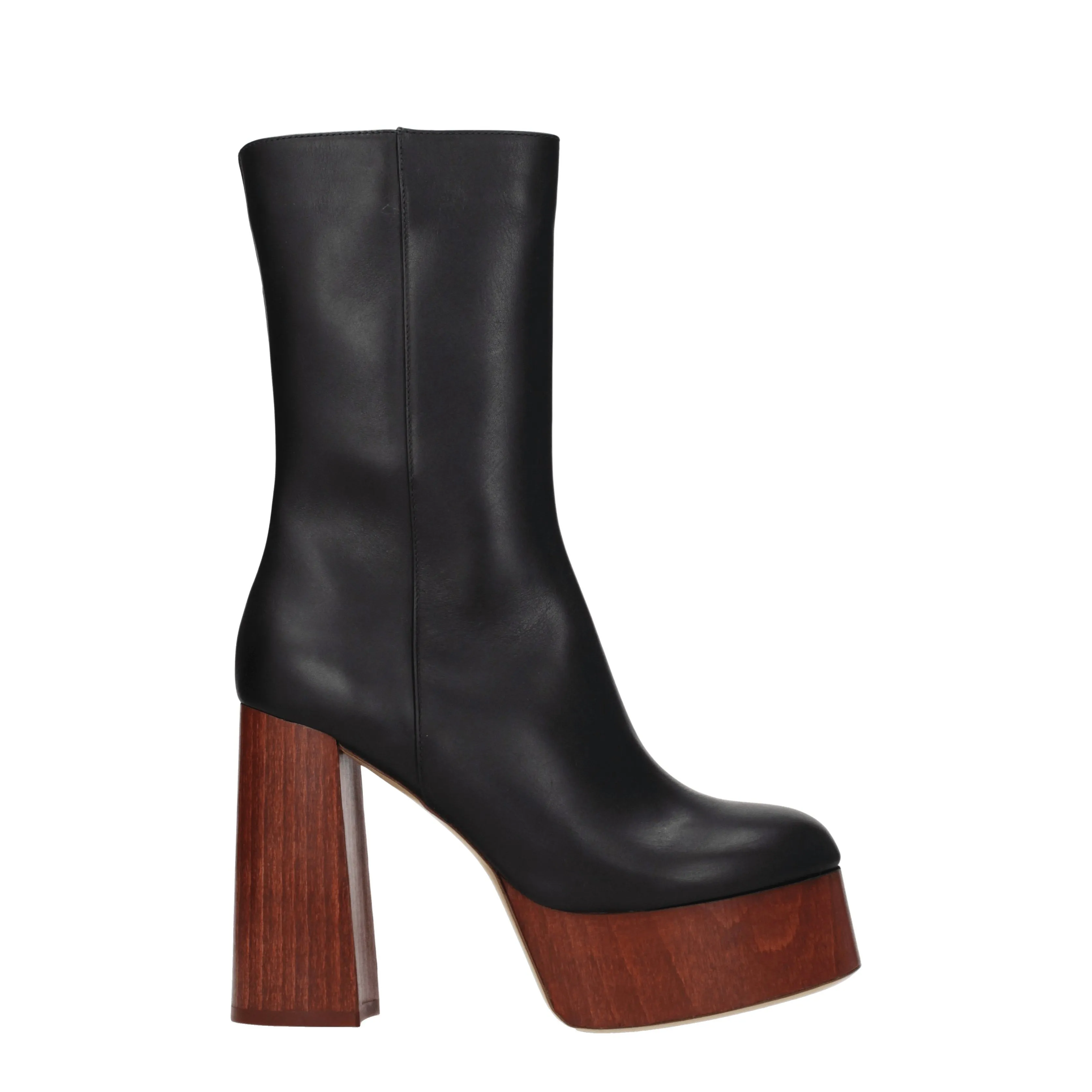 Gia Borghini Stivaletti Rhw Donna Pelle Nero