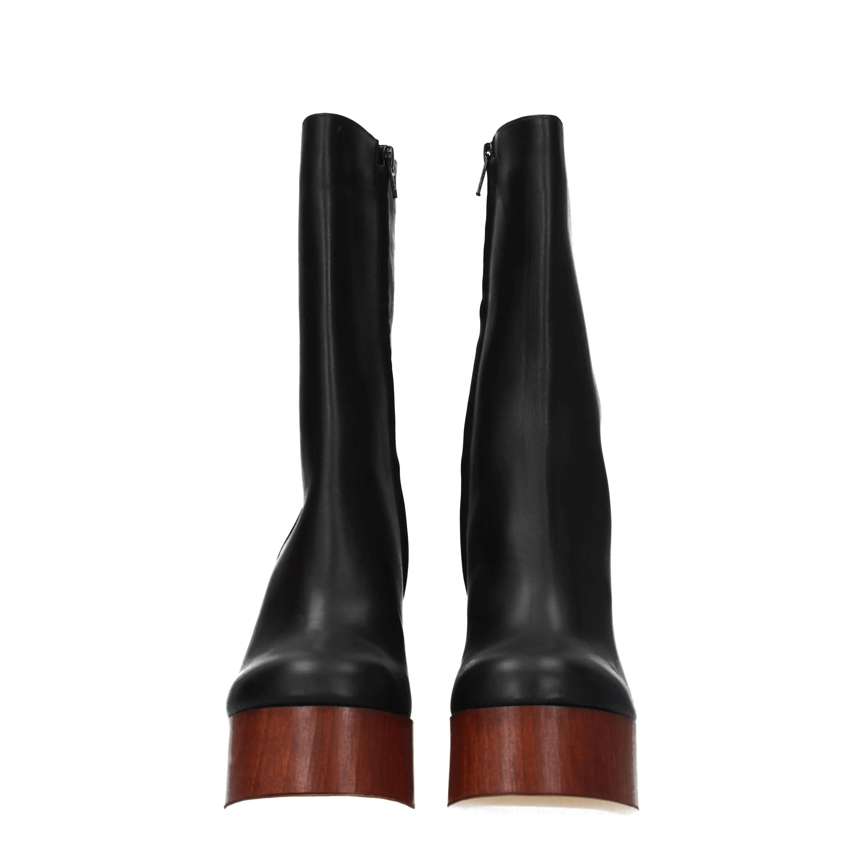 Gia Borghini Stivaletti Rhw Donna Pelle Nero