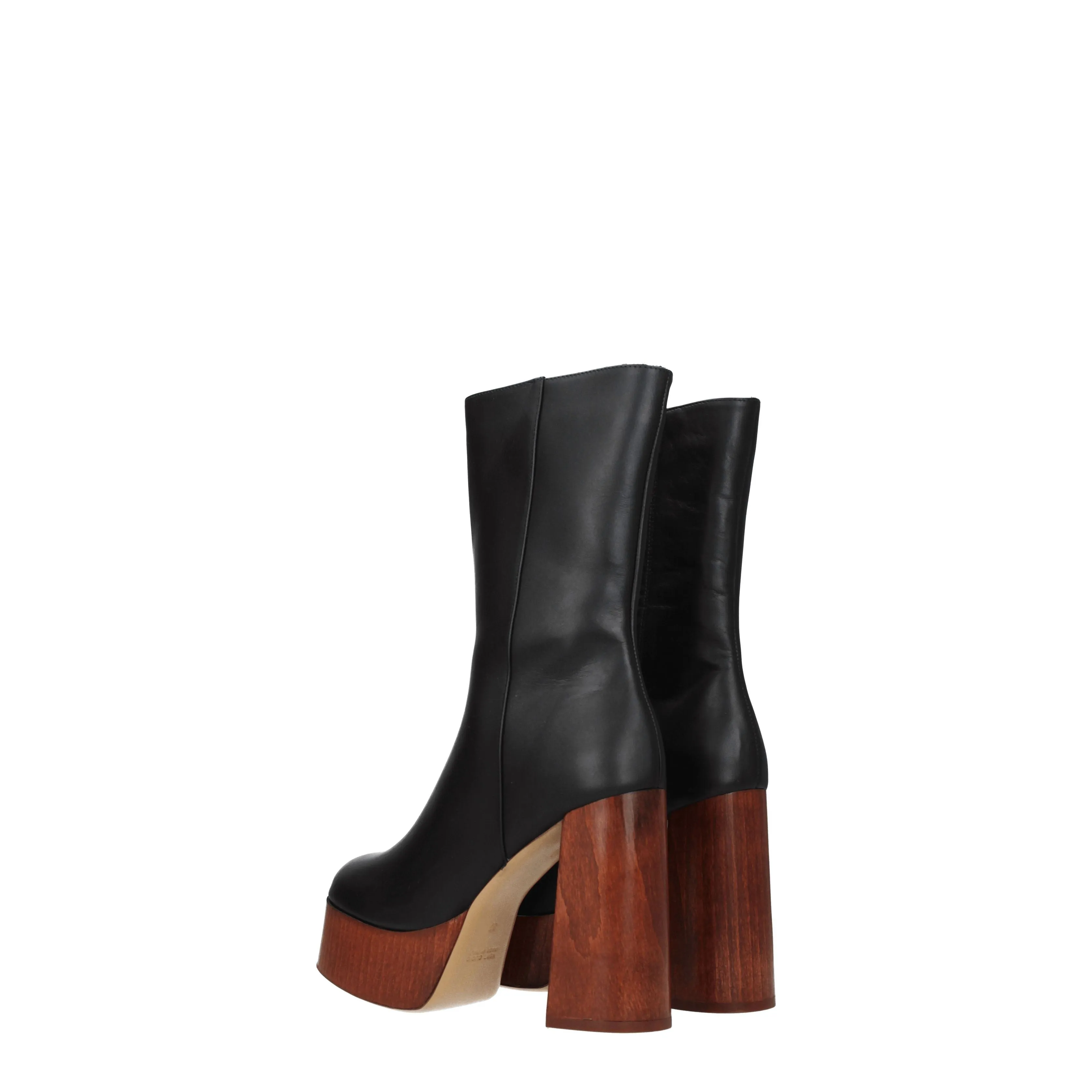 Gia Borghini Stivaletti Rhw Donna Pelle Nero