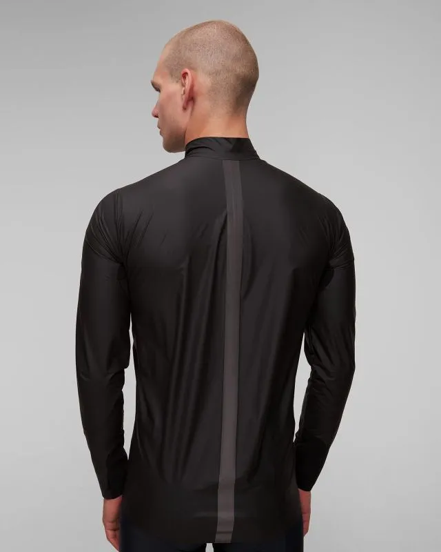 Giacca nera impermeabile da ciclismo da uomo Assos Mille Gts Rain Jacket S11