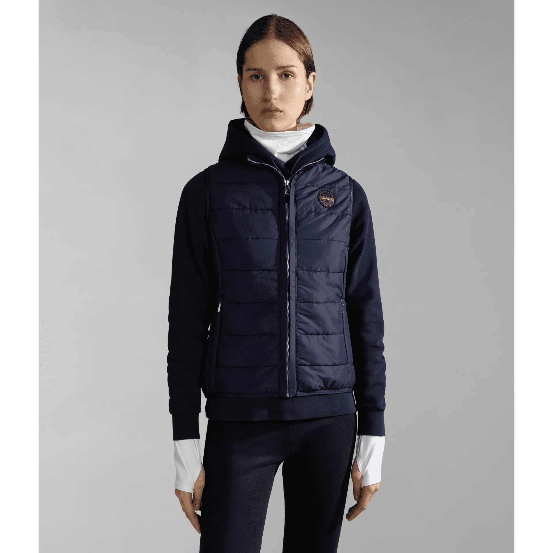 GILET DA DONNA NAPAPIJRI ACALMAR W VEST 6 BLU MARINE NP0A4HCT 176