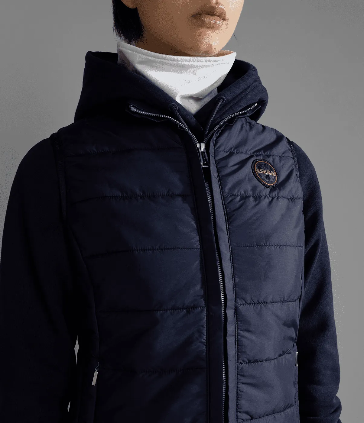 GILET DA DONNA NAPAPIJRI ACALMAR W VEST 6 BLU MARINE NP0A4HCT 176