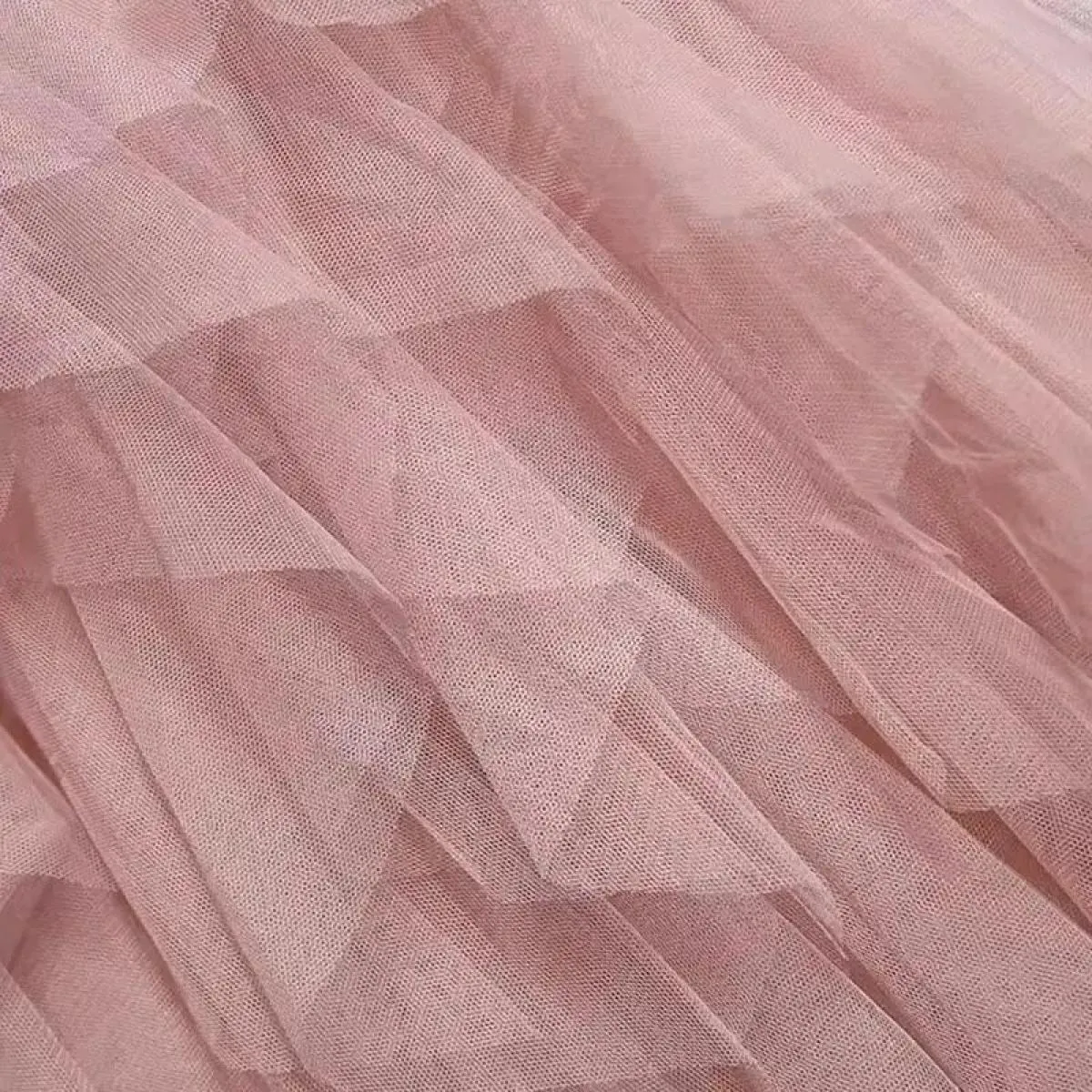 Gonna lunga lunga in tulle tutù Gonna lunga da donna alla moda Gonna a pieghe a vita alta carina Gonna a strati da donna in rete