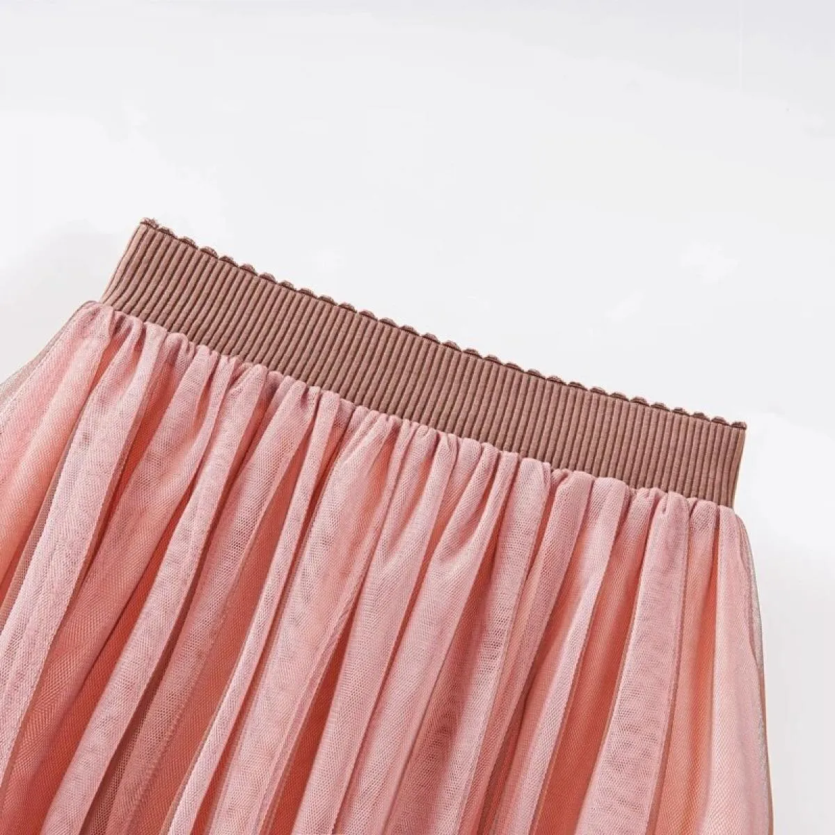 Gonne maxi lunghe in tulle per donna Gonna a pieghe gotica nera Gonna casual a strati Gonna tutù patchwork
