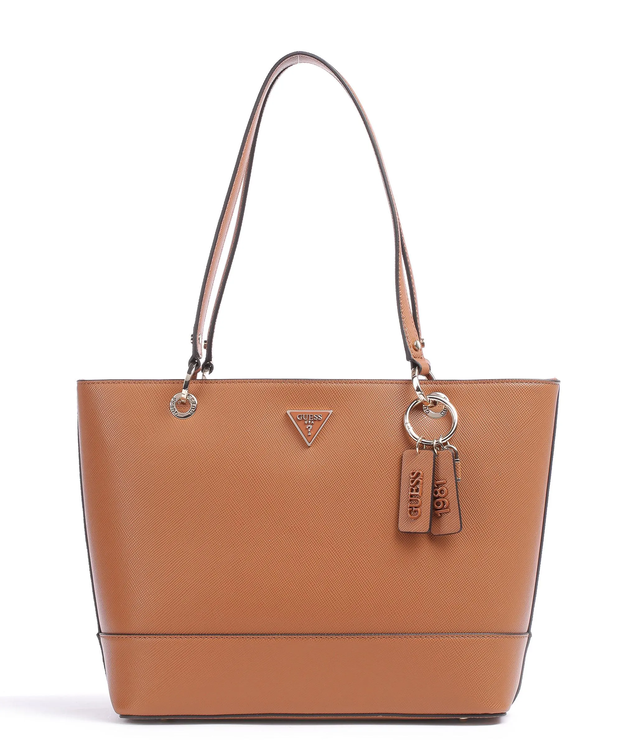  Guess Alexie Eco Borsa shopper pelle sintetica cognac  