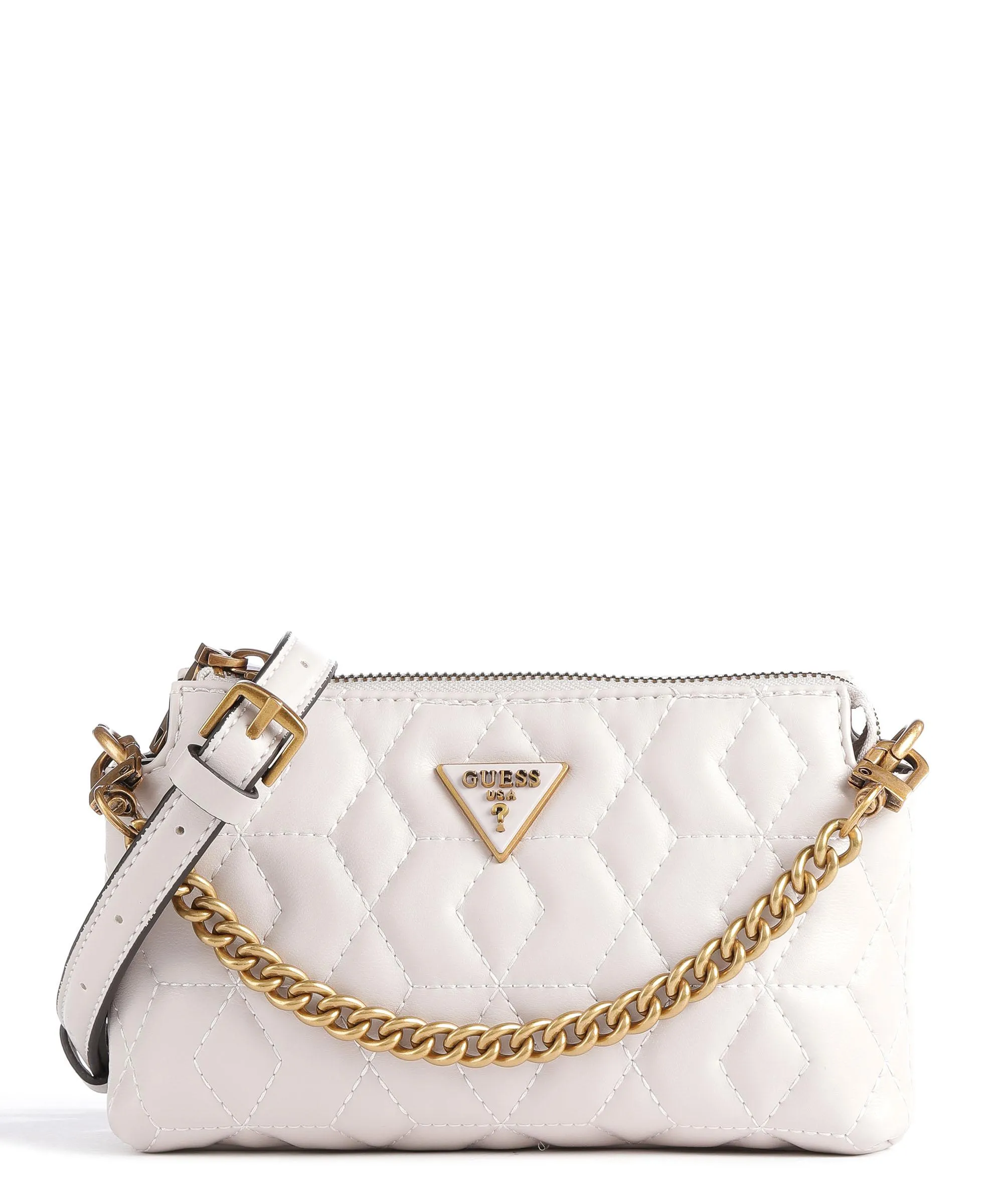  Guess Elenia Borsa a tracolla pelle sintetica avorio  