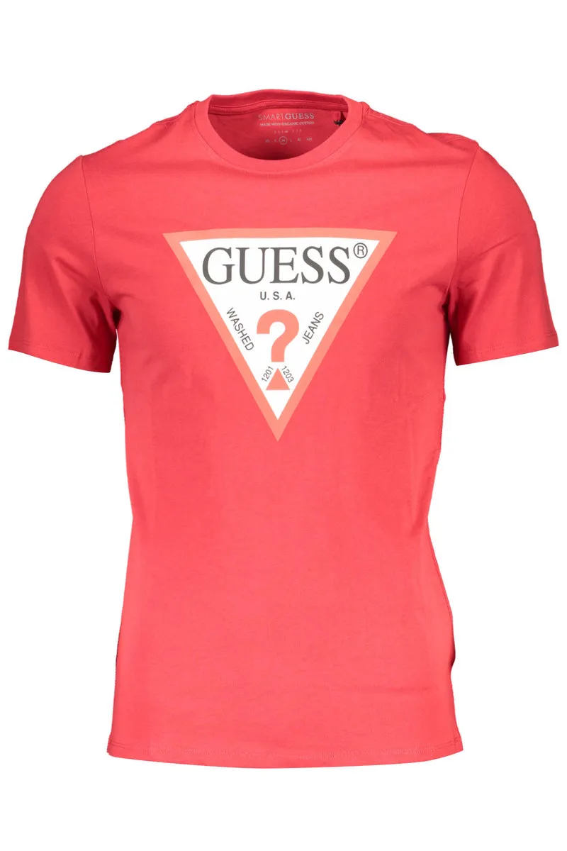 GUESS JEANS T-SHIRT MANICHE CORTE Uomo