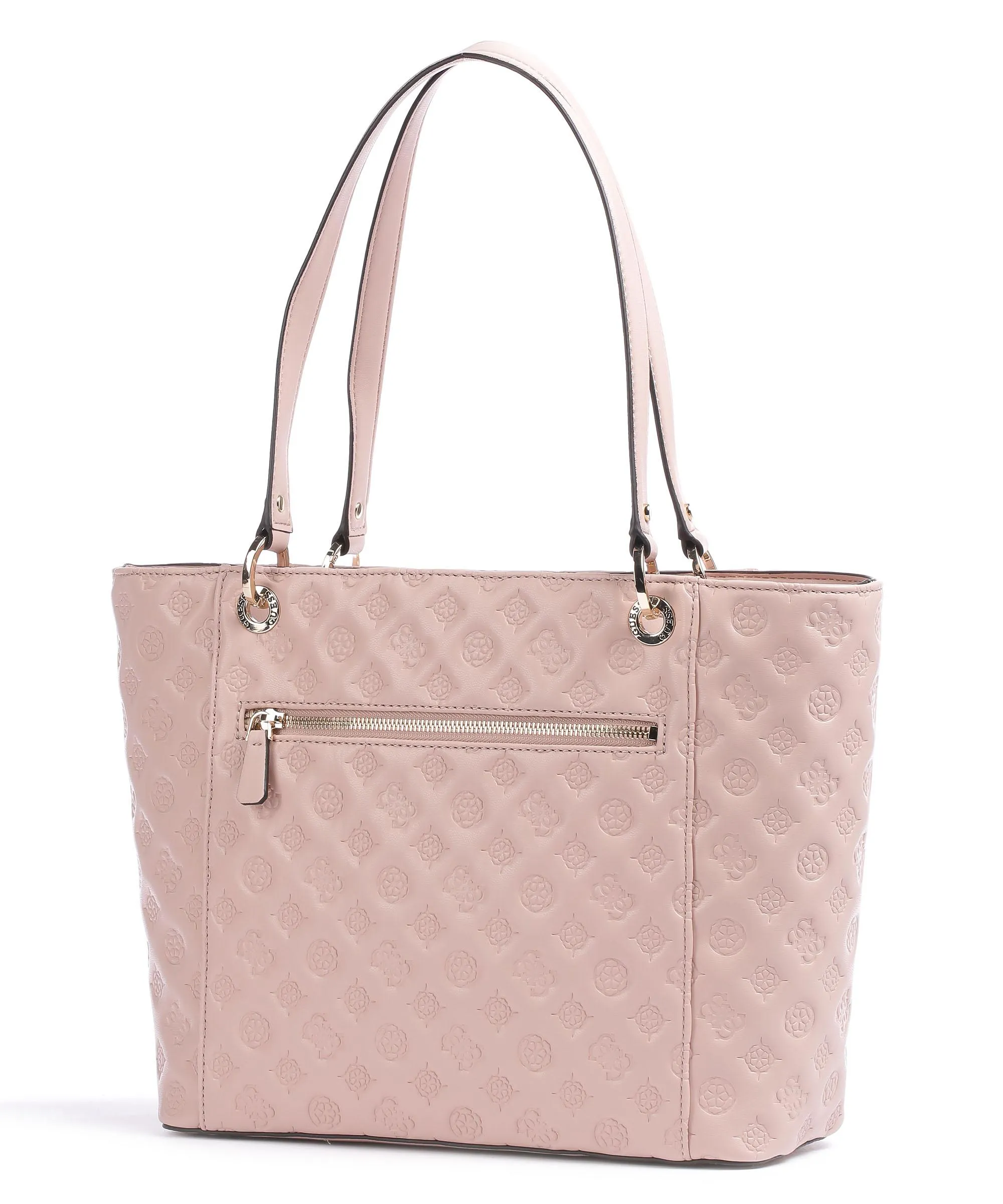  Guess Noelle Borsa shopper pelle sintetica rosa antico  