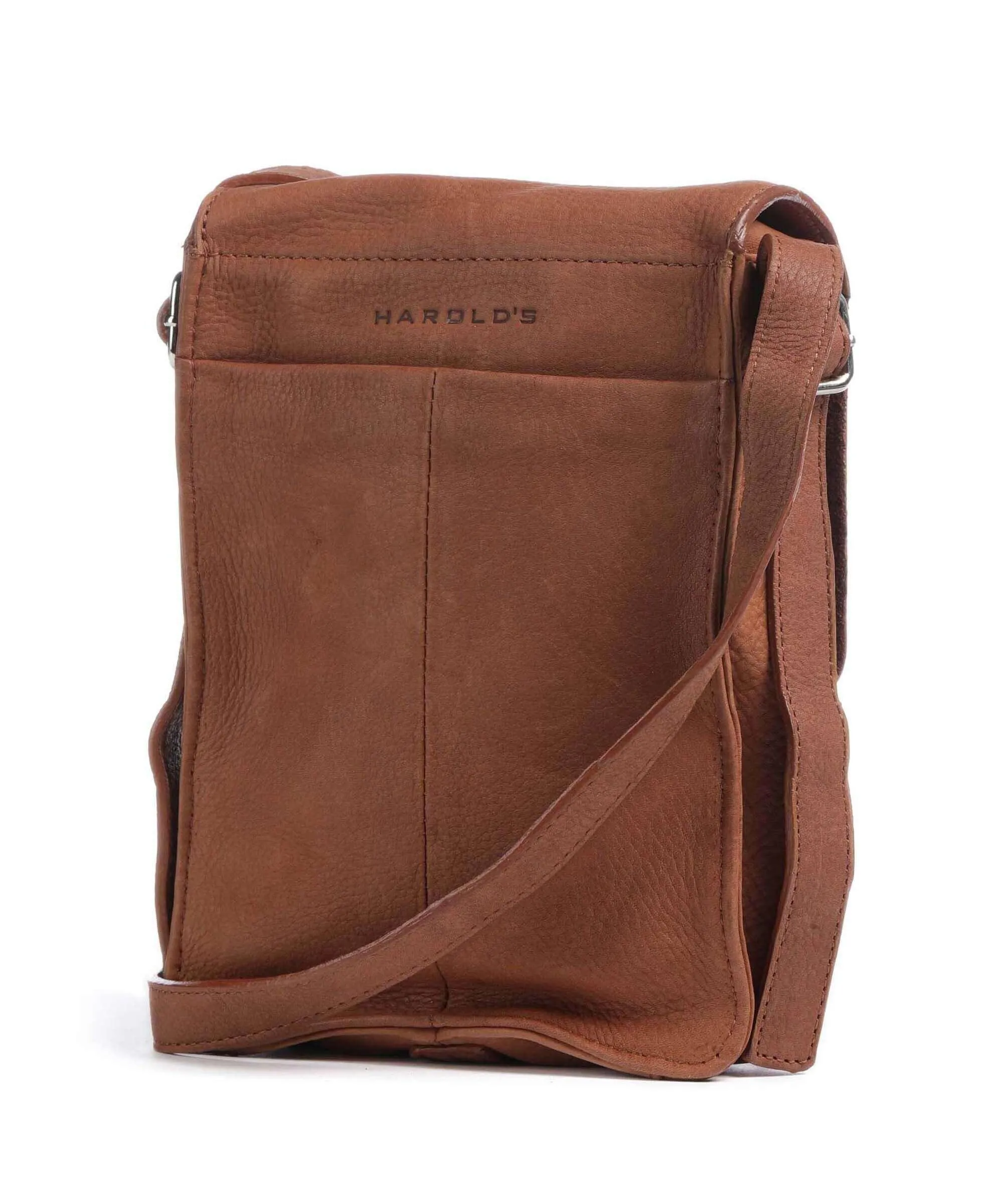  Harold's Lift Borsa a tracolla morbida pelle bovina cognac  
