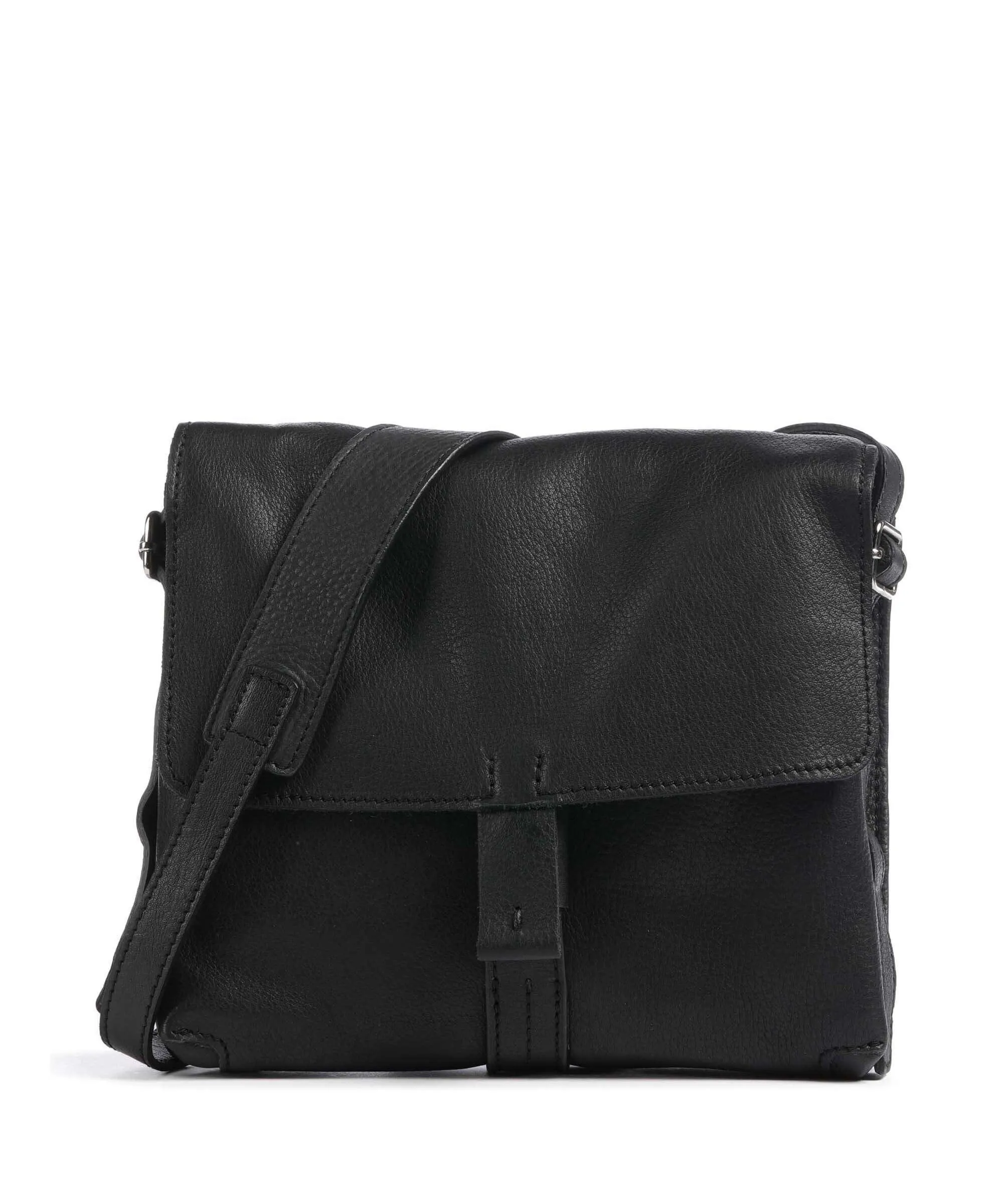  Harold's Lift Borsa a tracolla morbida pelle bovina nero  