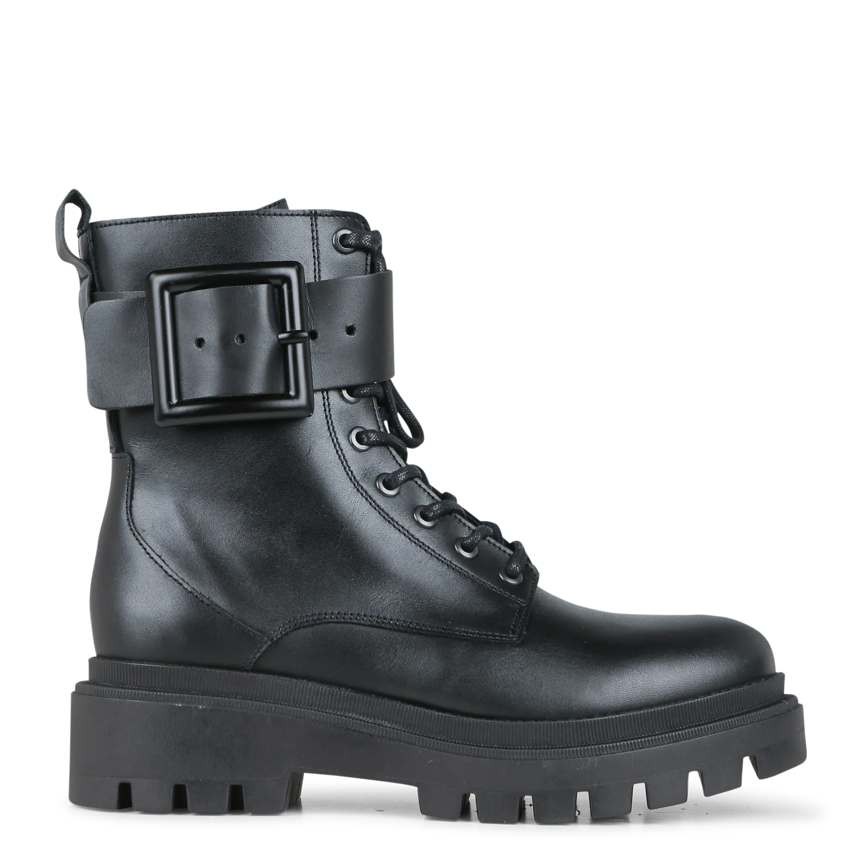  IKKS   Stivaletti in pelle | Nero