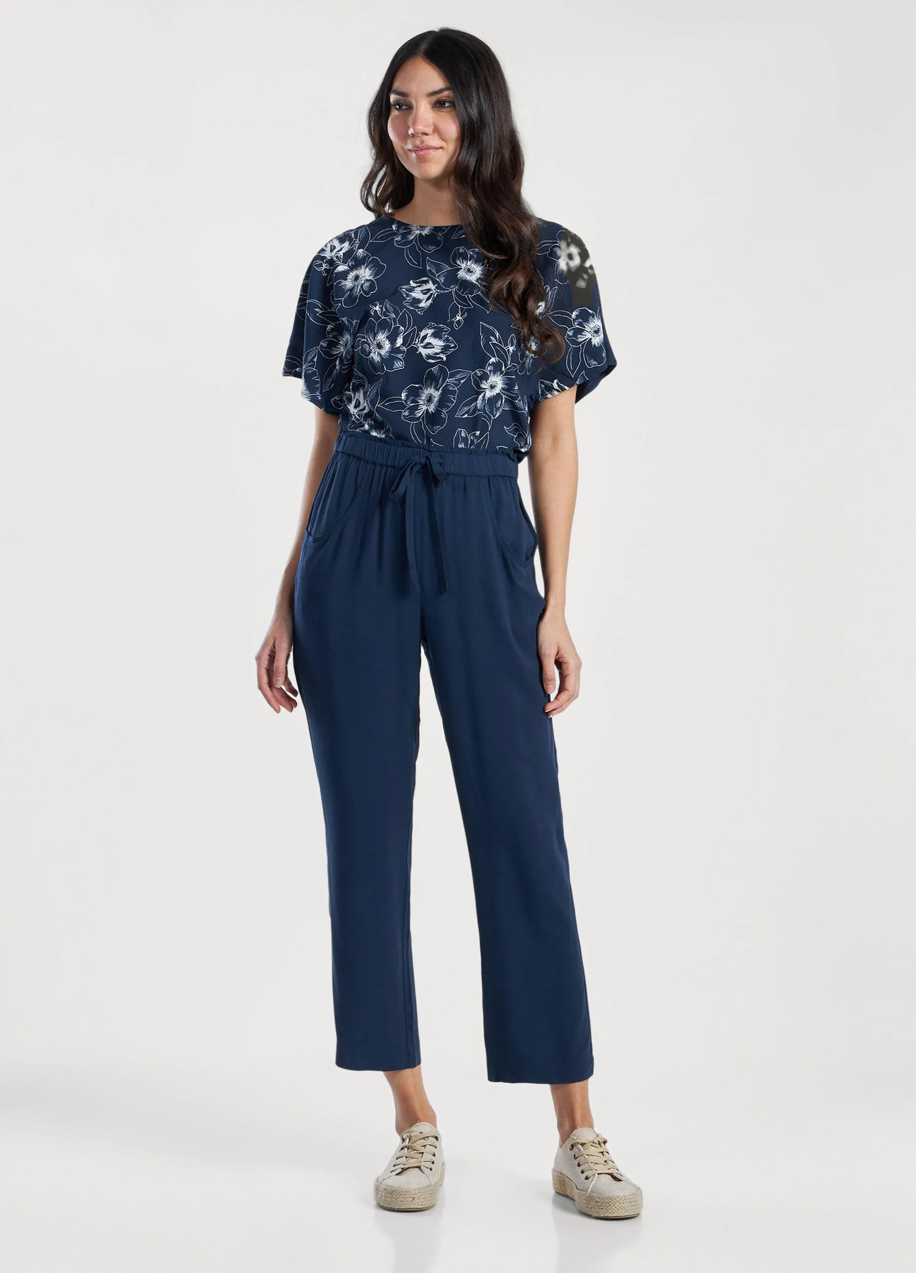 Jogger in pura viscosa donna