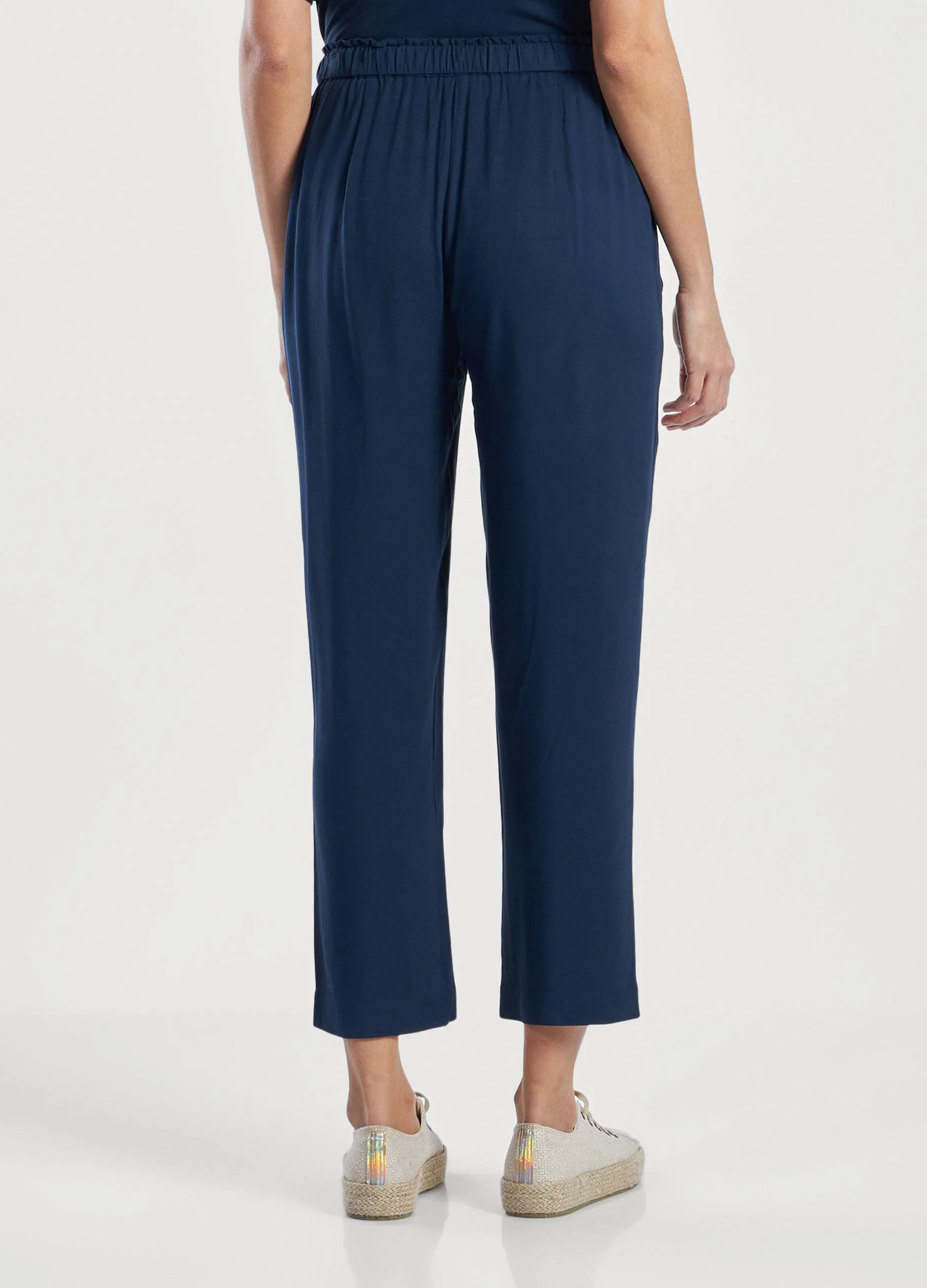 Jogger in pura viscosa donna
