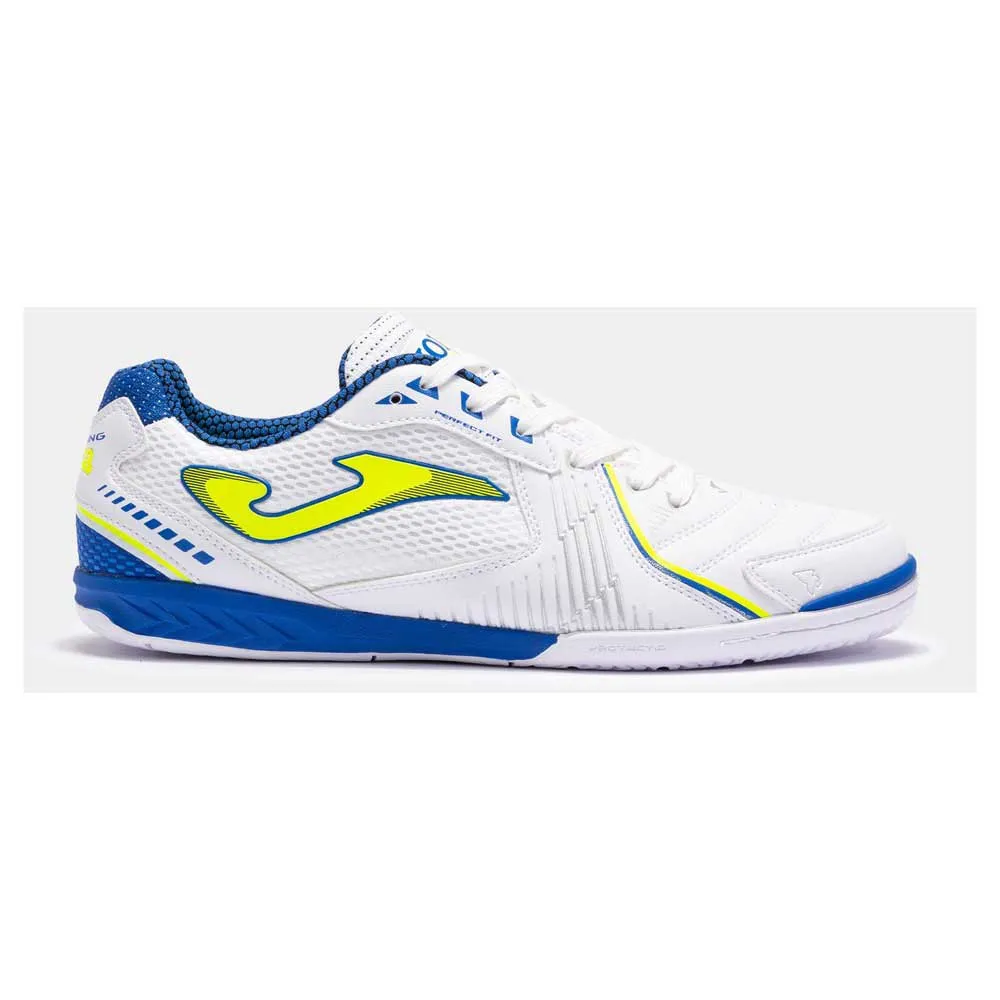 Joma indoor soccer shoe Dribling 2302 white blue