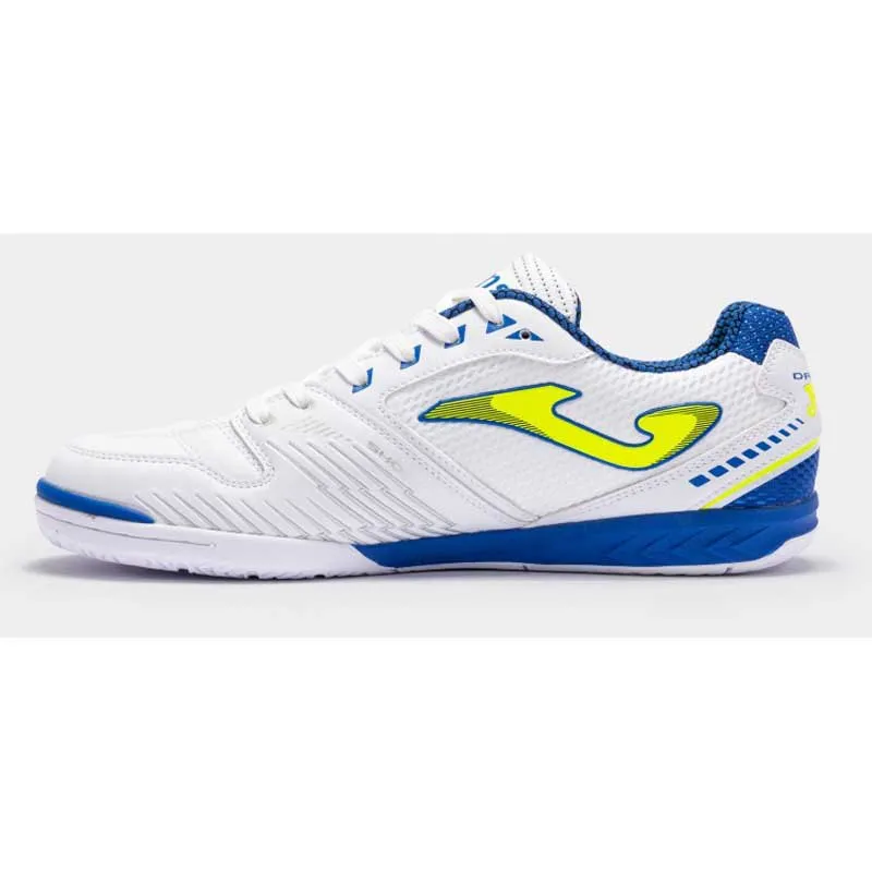 Joma indoor soccer shoe Dribling 2302 white blue