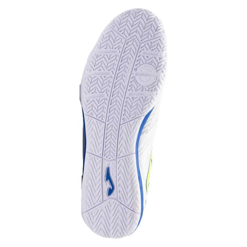 Joma indoor soccer shoe Dribling 2302 white blue