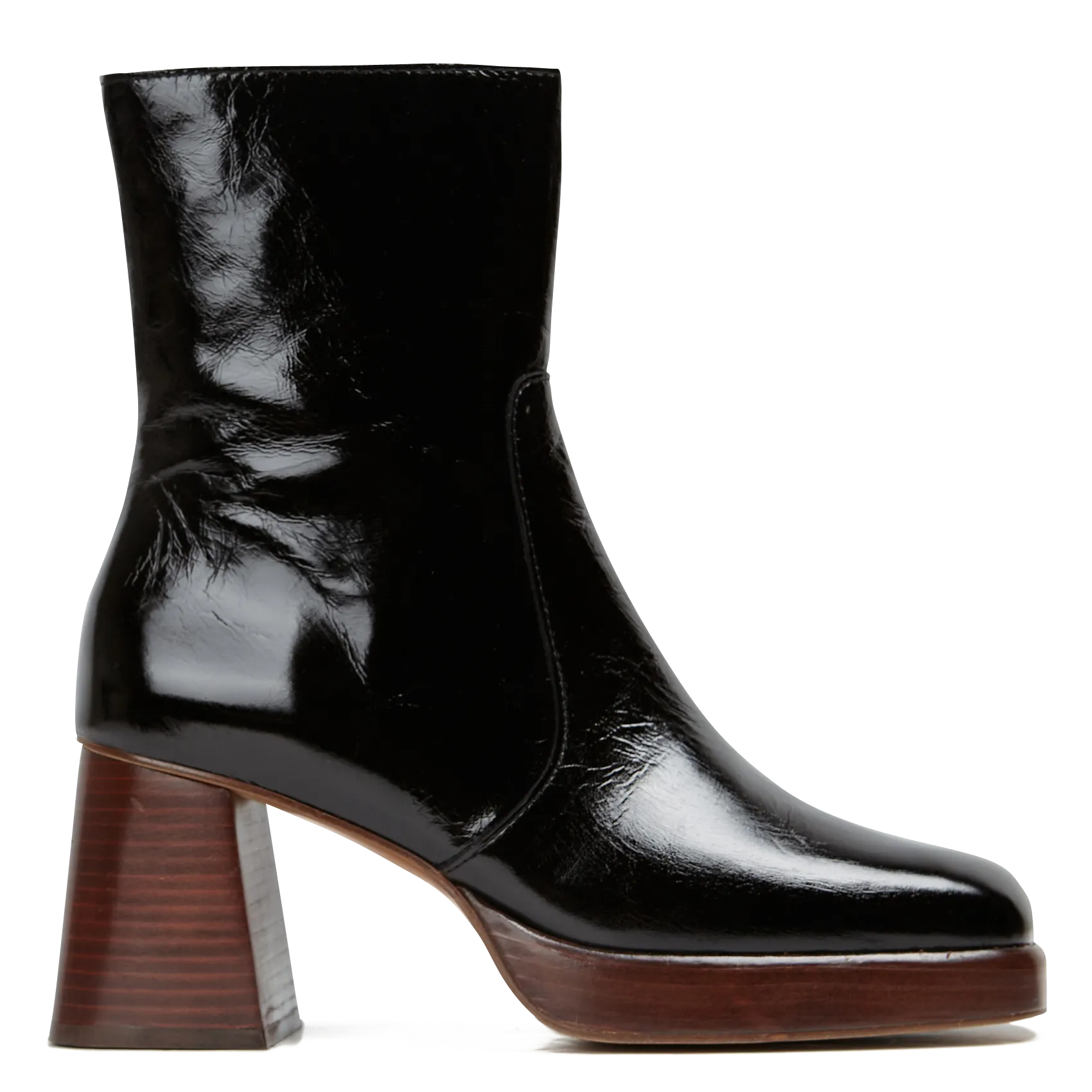  JONAK   BRIGAND - Stivaletti con tacco alto in pelle | Nero