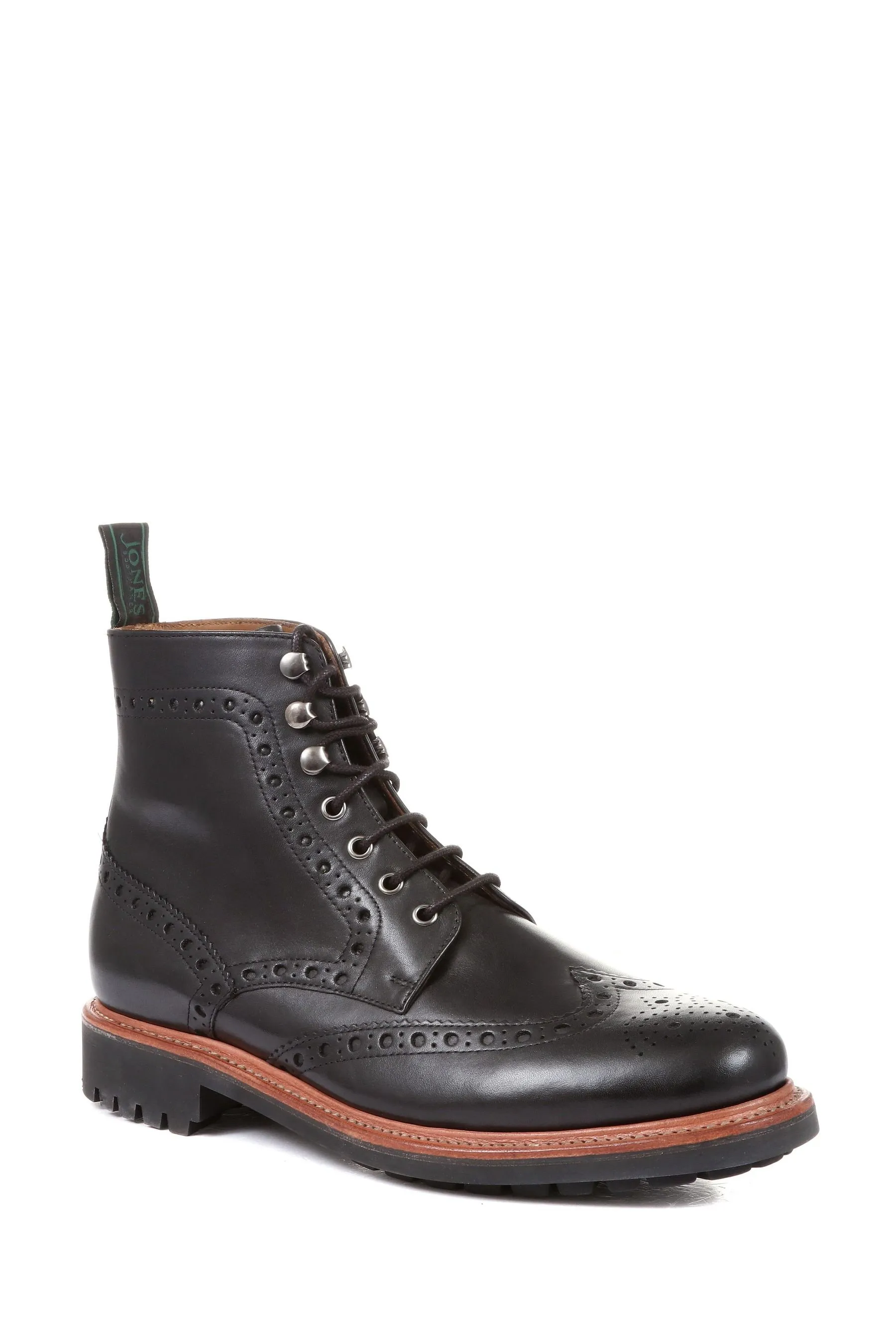 Jones Bootmaker Baker Street - Nero a filetto con Goodyear - Stivaletti