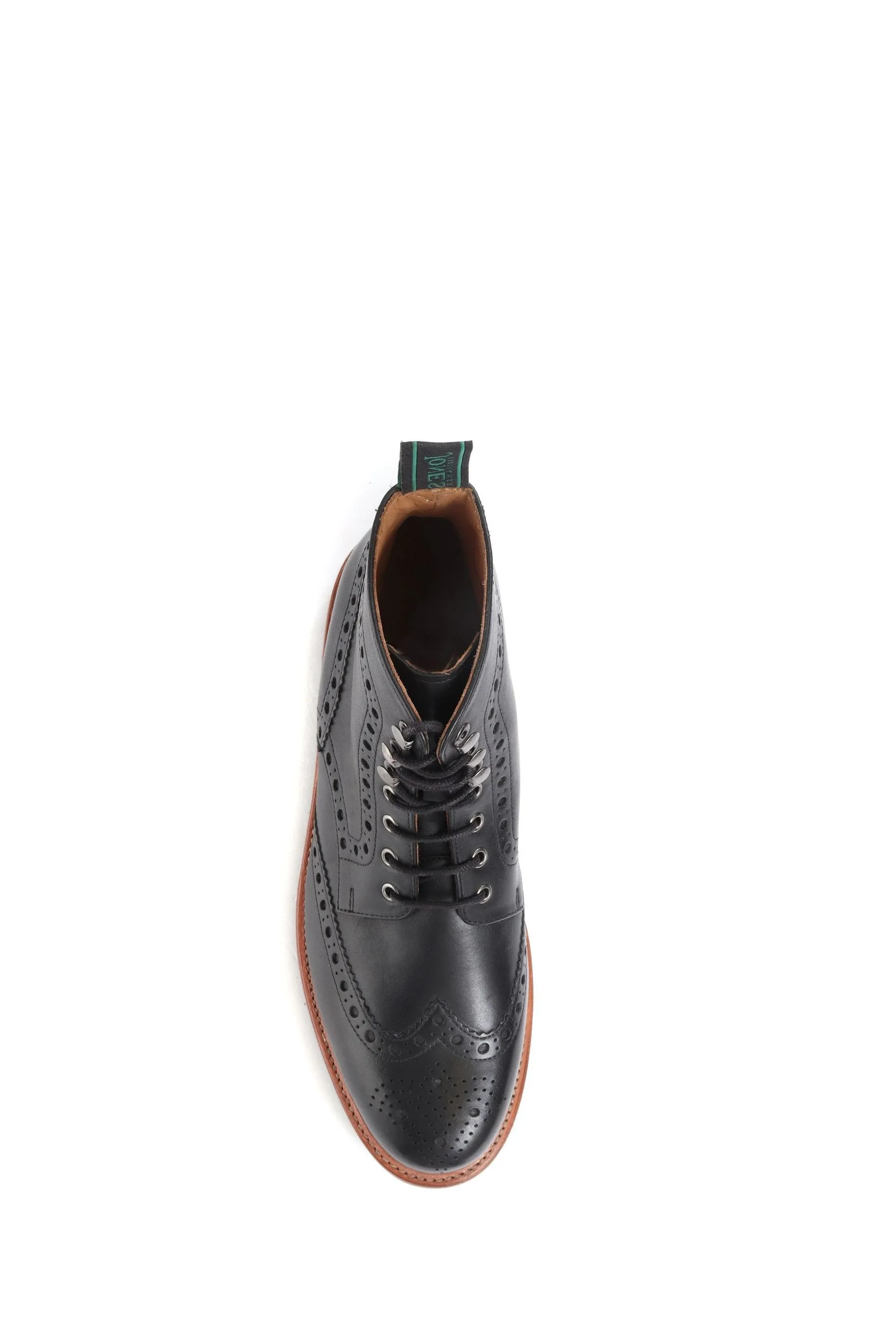Jones Bootmaker Baker Street - Nero a filetto con Goodyear - Stivaletti