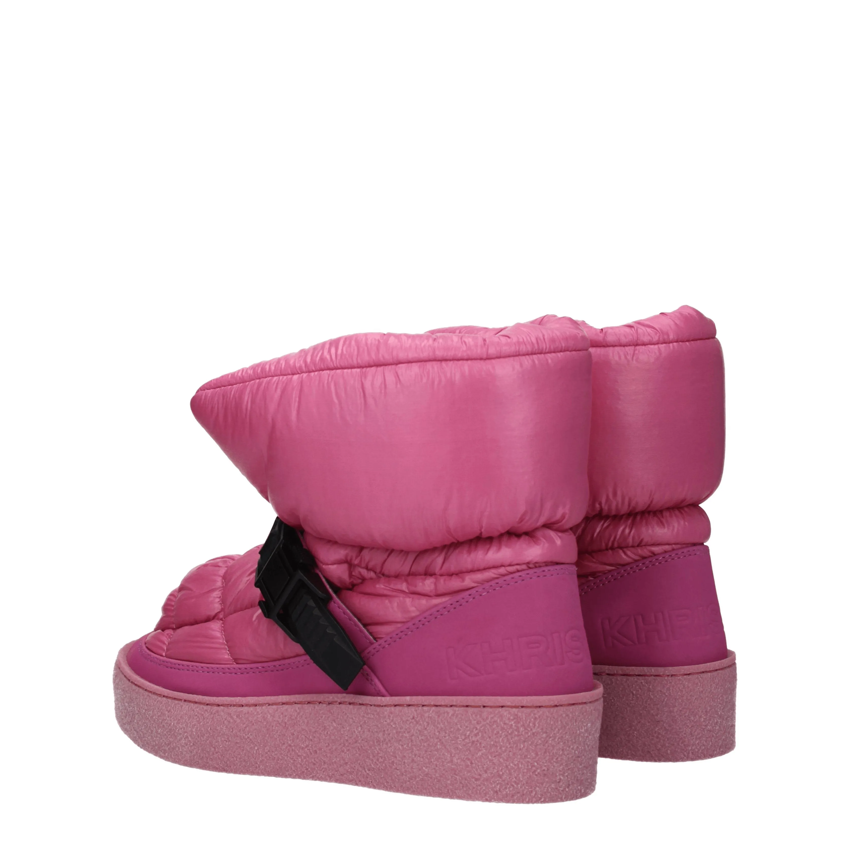 Khrisjoy Stivaletti Donna Poliestere Rosa/Lampone