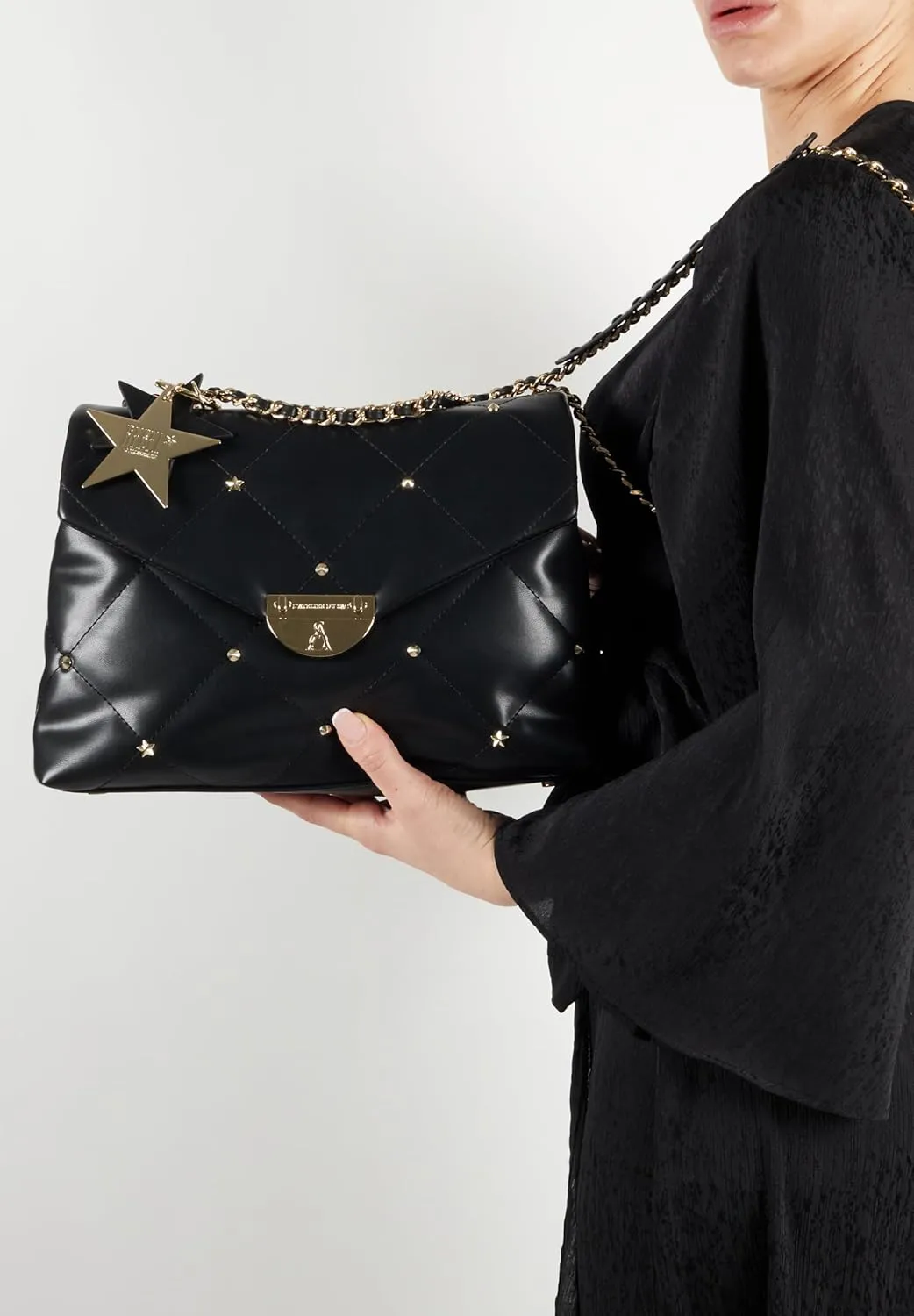 L'ATELIER DU SAC Borsa a Tracolla Donna - Nero modello 14827-REB-S4B-A