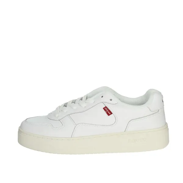 LEVI'S  SNEAKERS BASSA 235200-713 BIANCO