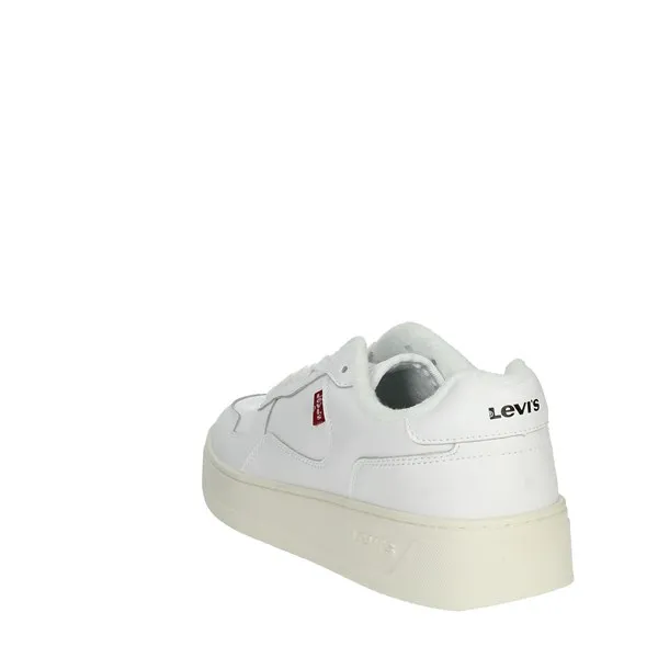LEVI'S  SNEAKERS BASSA 235200-713 BIANCO