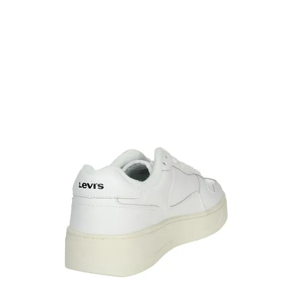 LEVI'S  SNEAKERS BASSA 235200-713 BIANCO