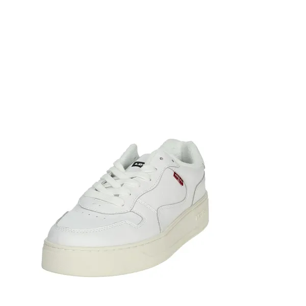 LEVI'S  SNEAKERS BASSA 235200-713 BIANCO