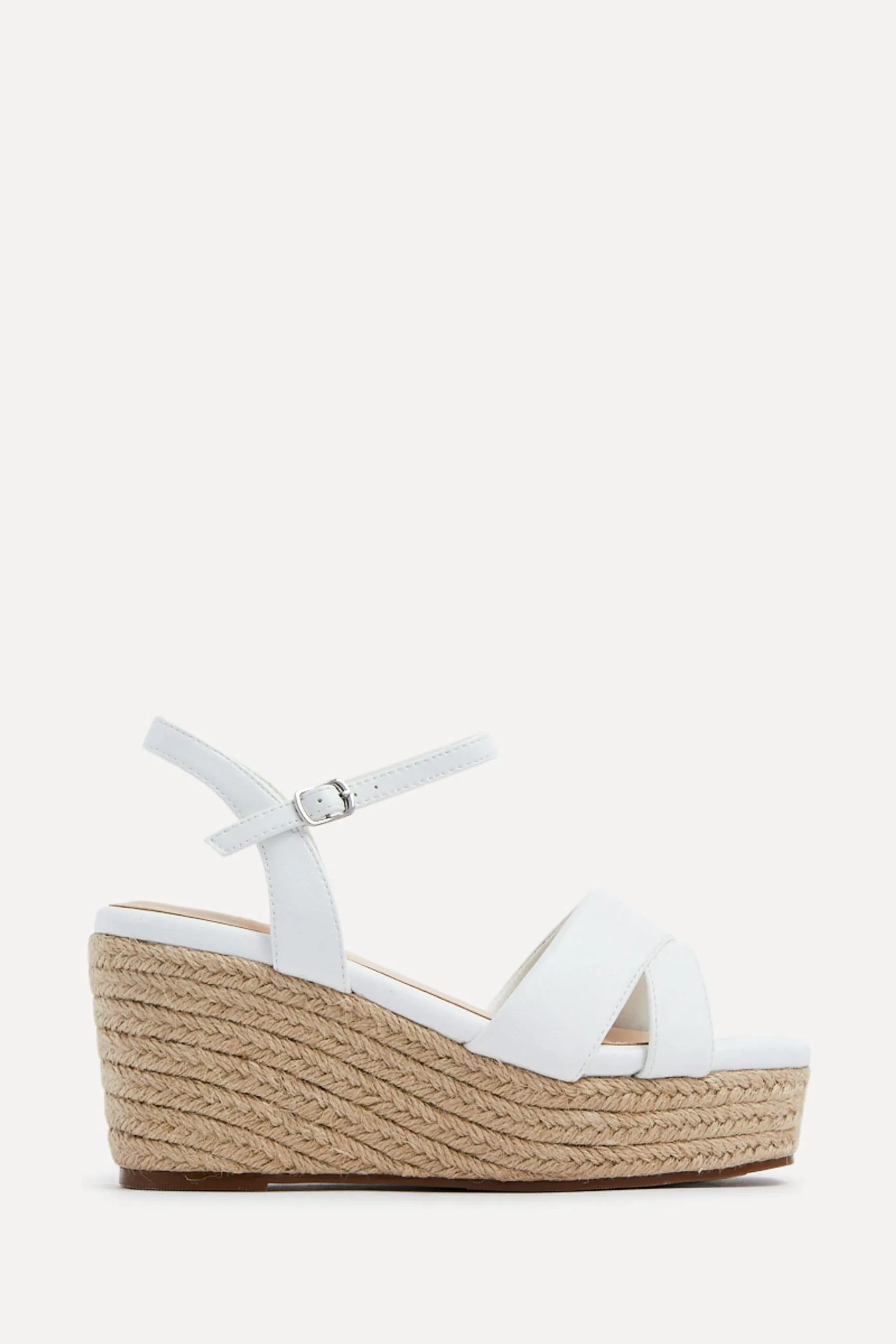 Linzi Vestibilità ampia - Desert Rope Epadrilles - Zeppe con plateau