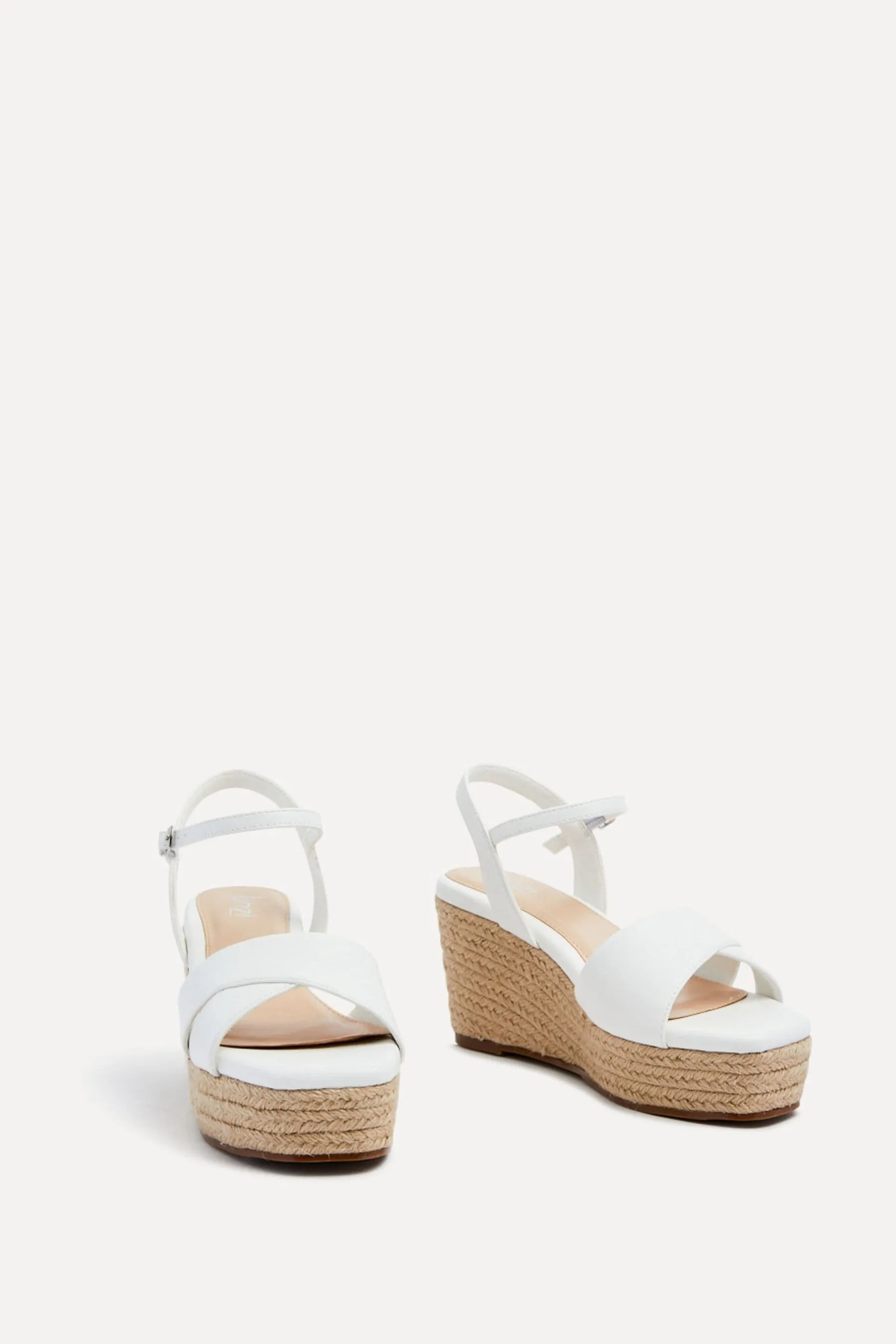 Linzi Vestibilità ampia - Desert Rope Epadrilles - Zeppe con plateau