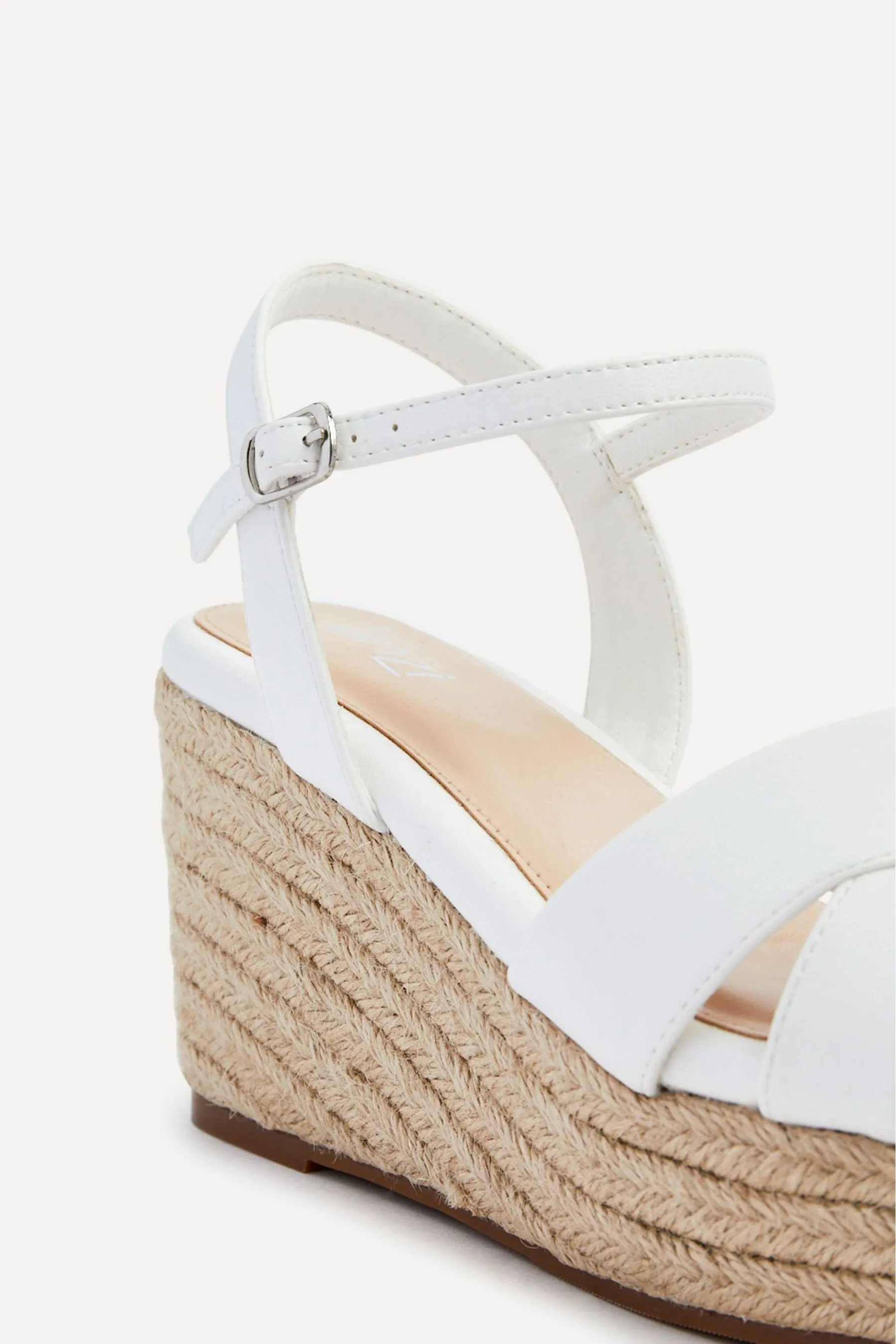 Linzi Vestibilità ampia - Desert Rope Epadrilles - Zeppe con plateau