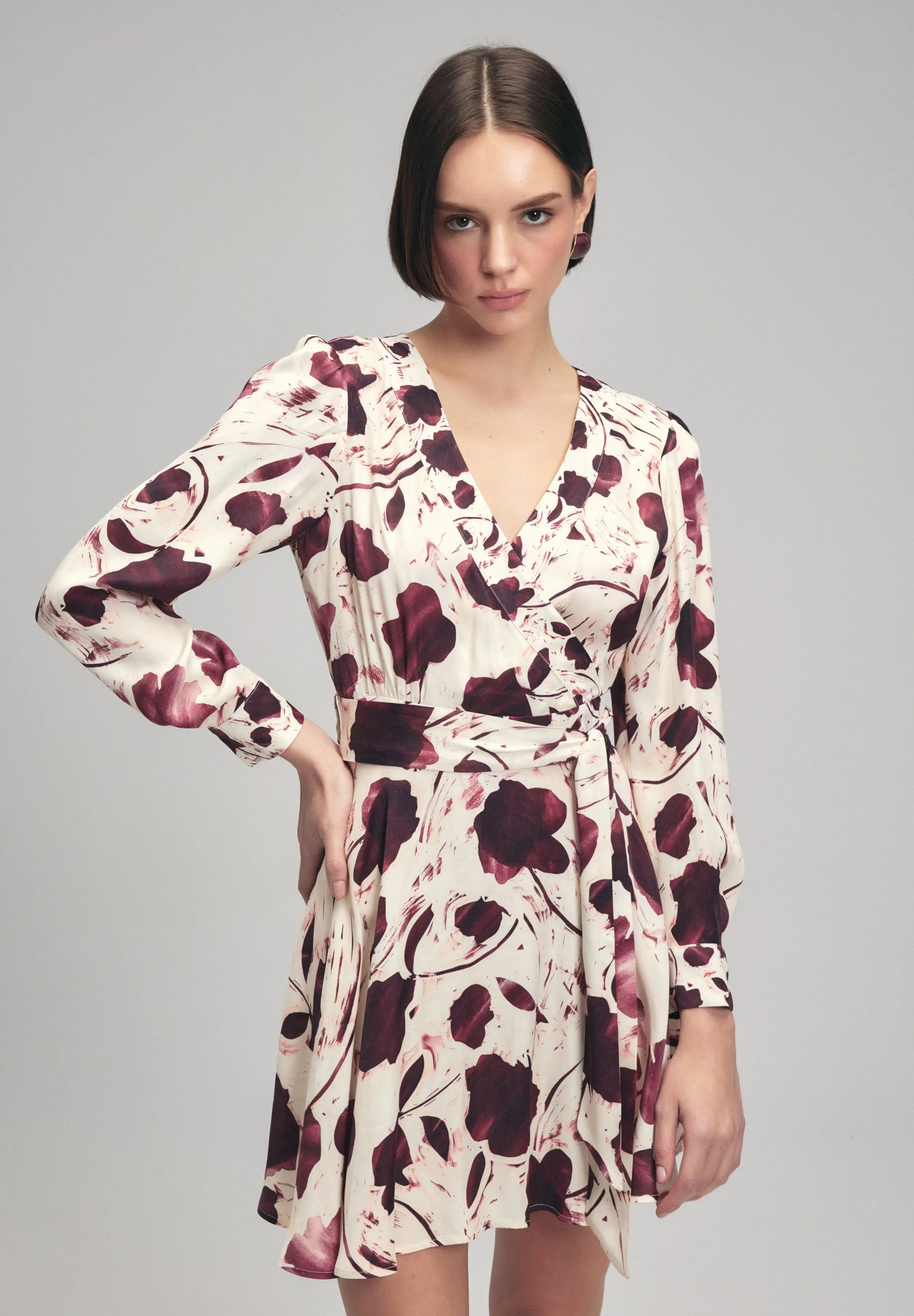 LONG SLEEVES DOUBLE BREASTED - Vestito estivo
