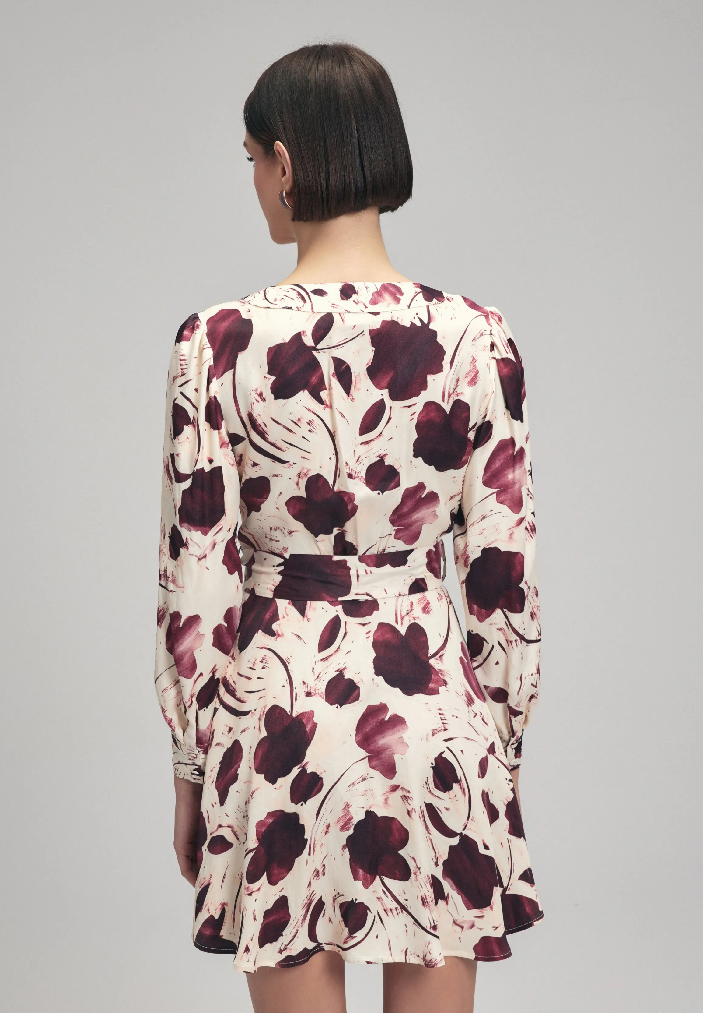 LONG SLEEVES DOUBLE BREASTED - Vestito estivo