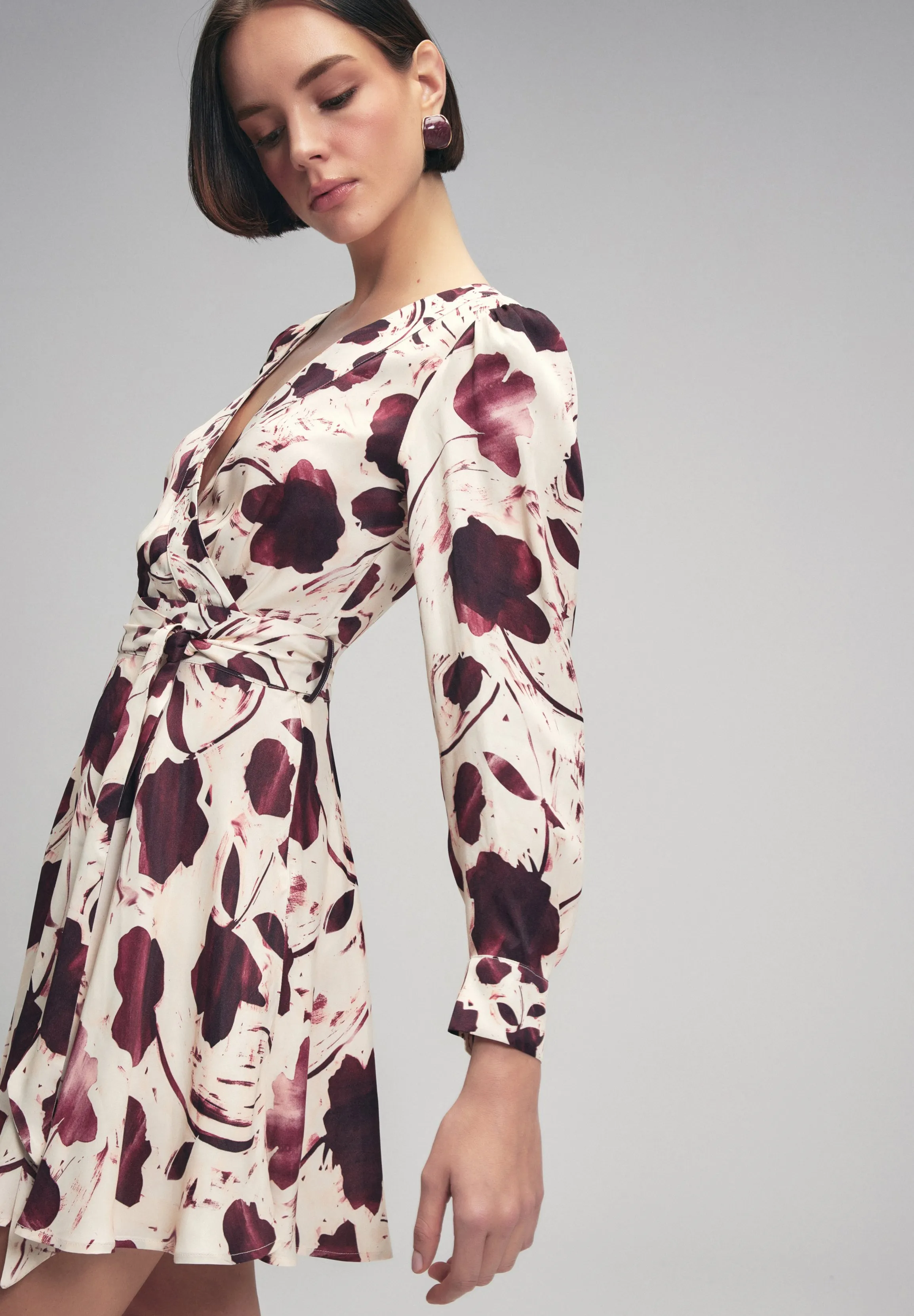 LONG SLEEVES DOUBLE BREASTED - Vestito estivo