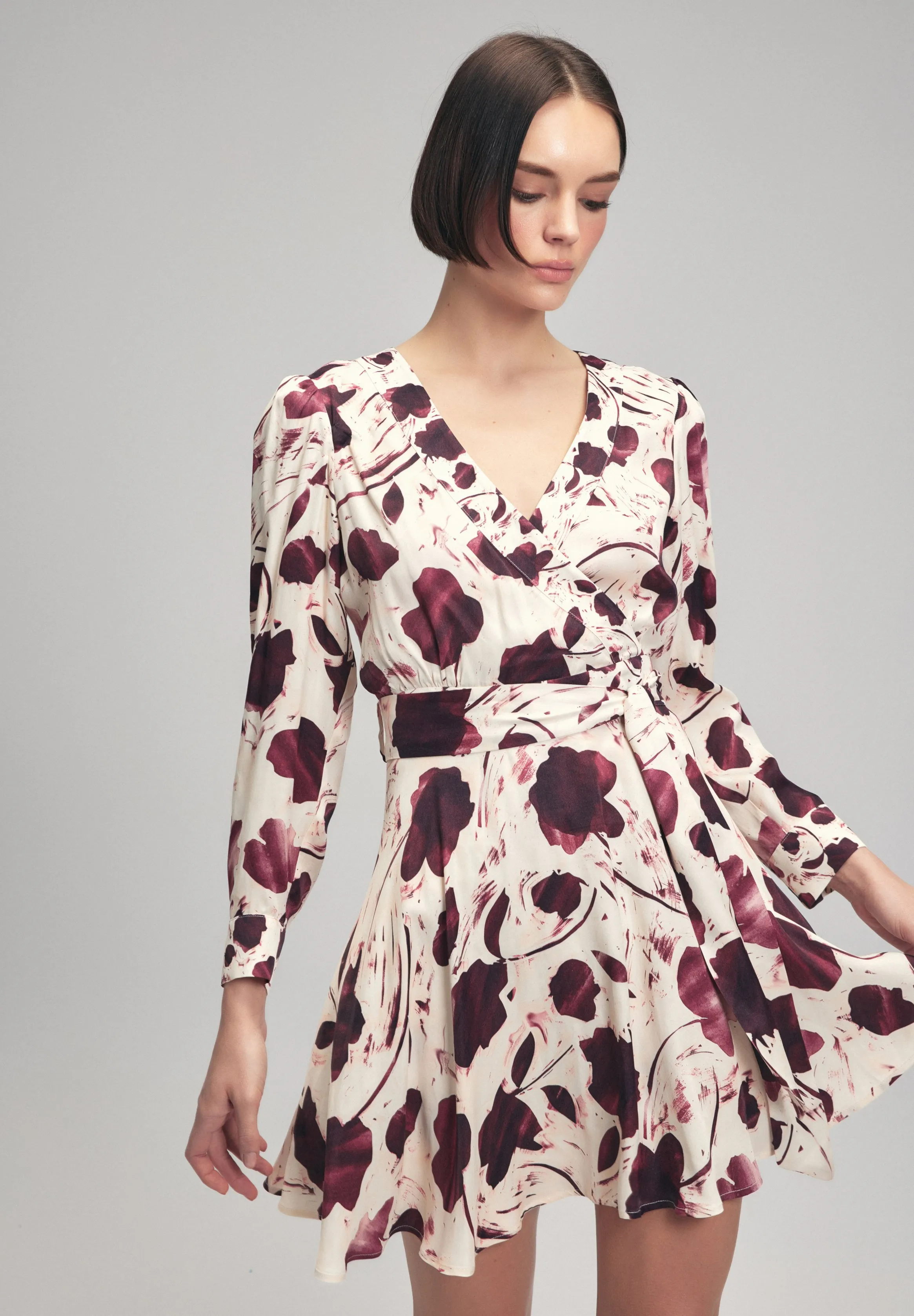 LONG SLEEVES DOUBLE BREASTED - Vestito estivo