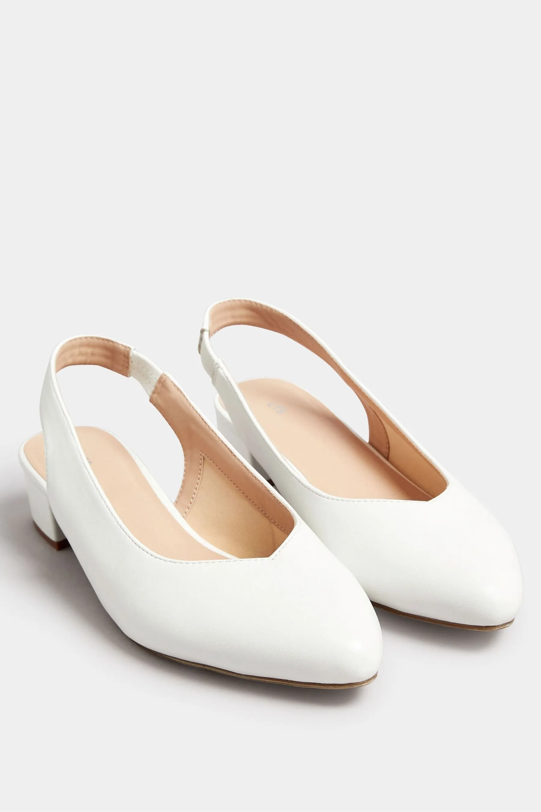 Long Tall Sally - Scarpe a blocchi medi a punta con cinturino posteriore