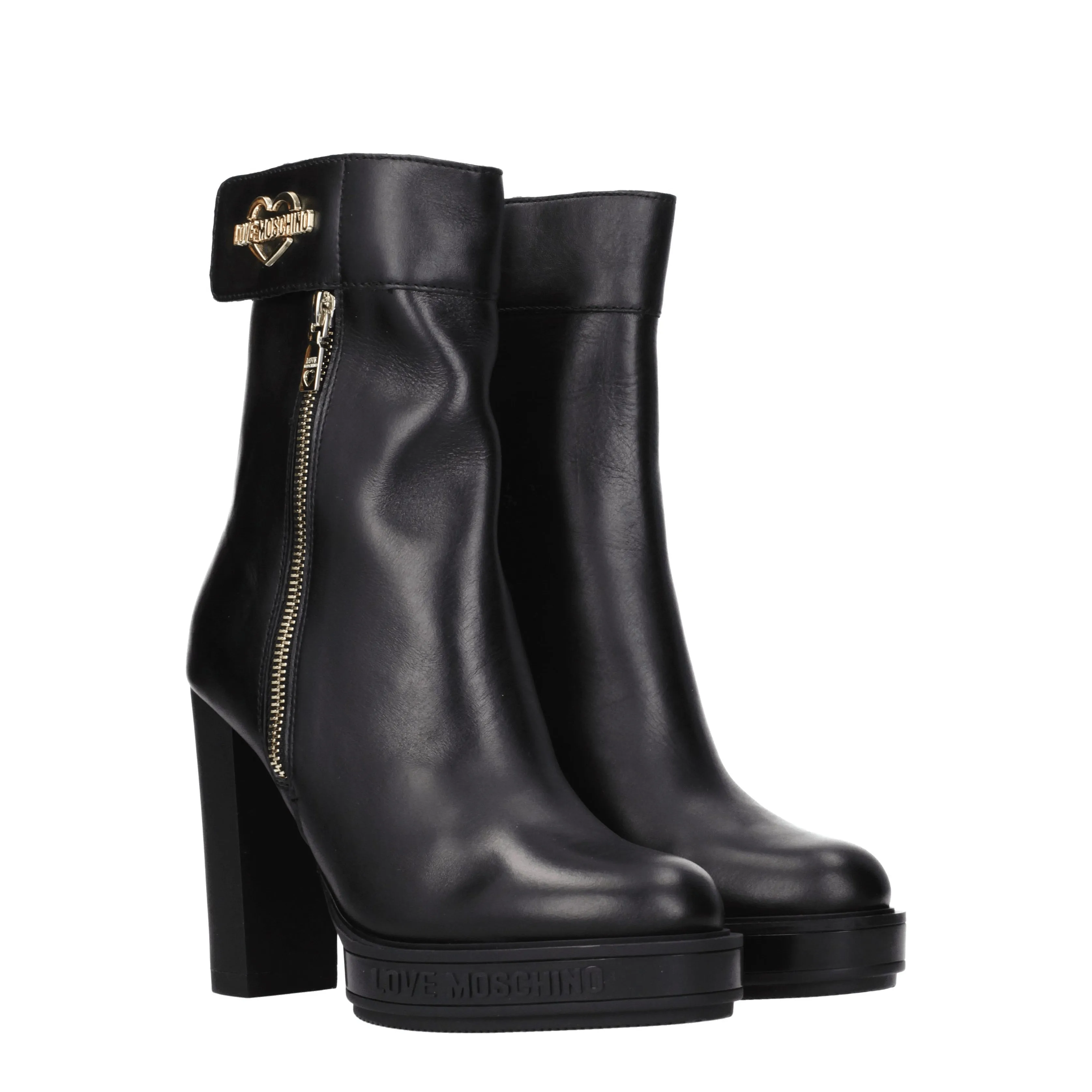 Love Moschino Stivaletti Donna Pelle Nero