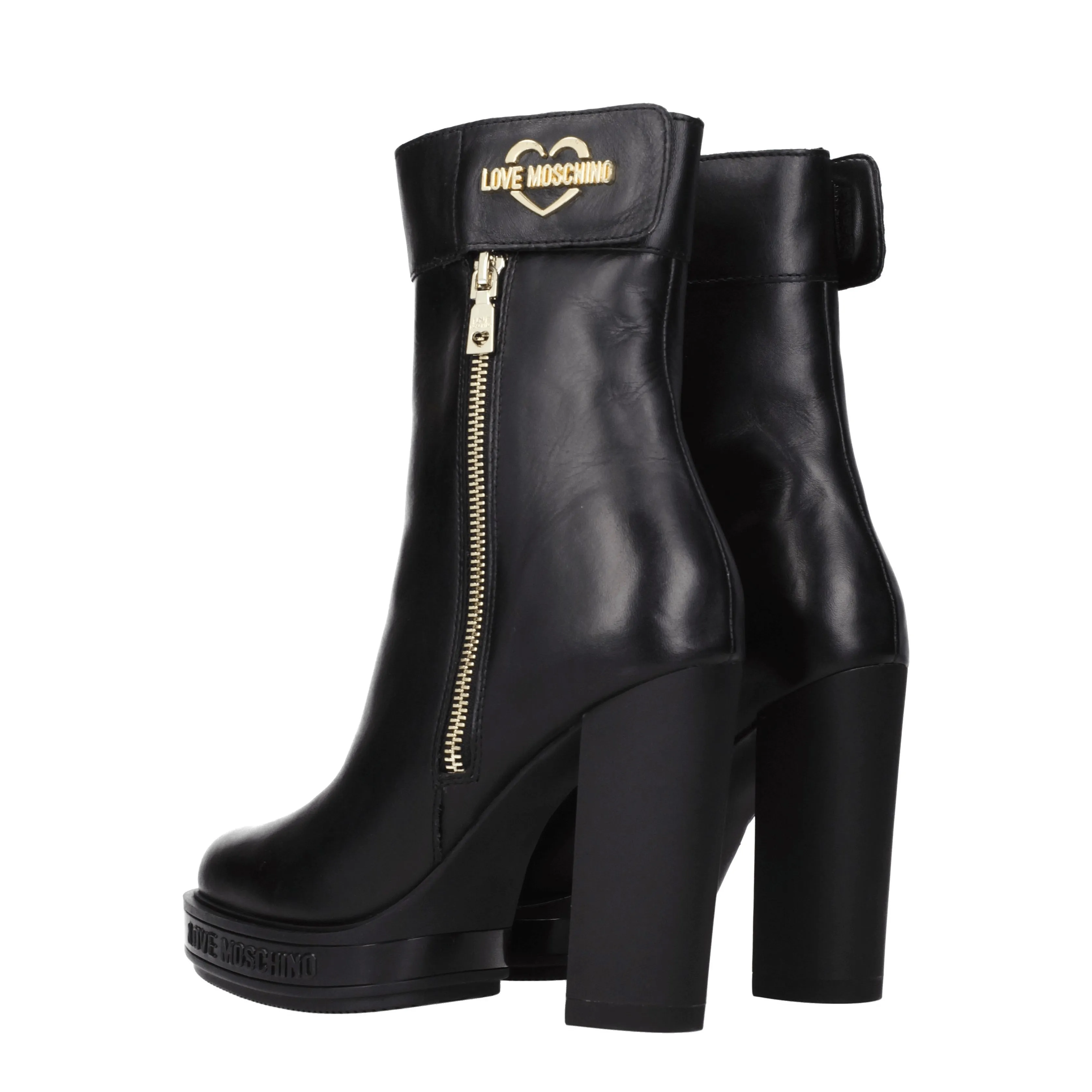 Love Moschino Stivaletti Donna Pelle Nero