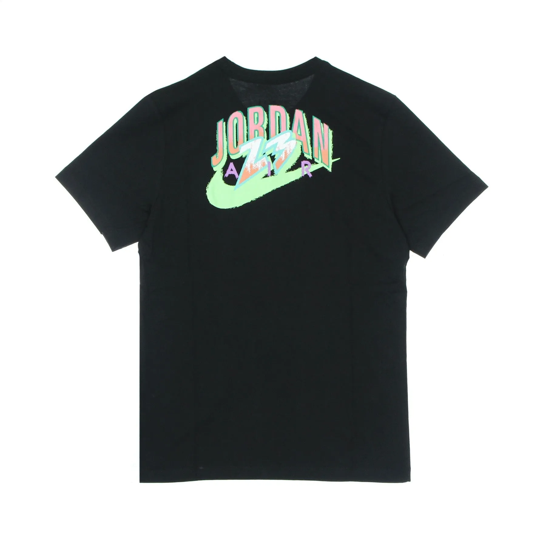 Maglietta Uomo Brand 23 Swoosh Short Sleeve Crew Black